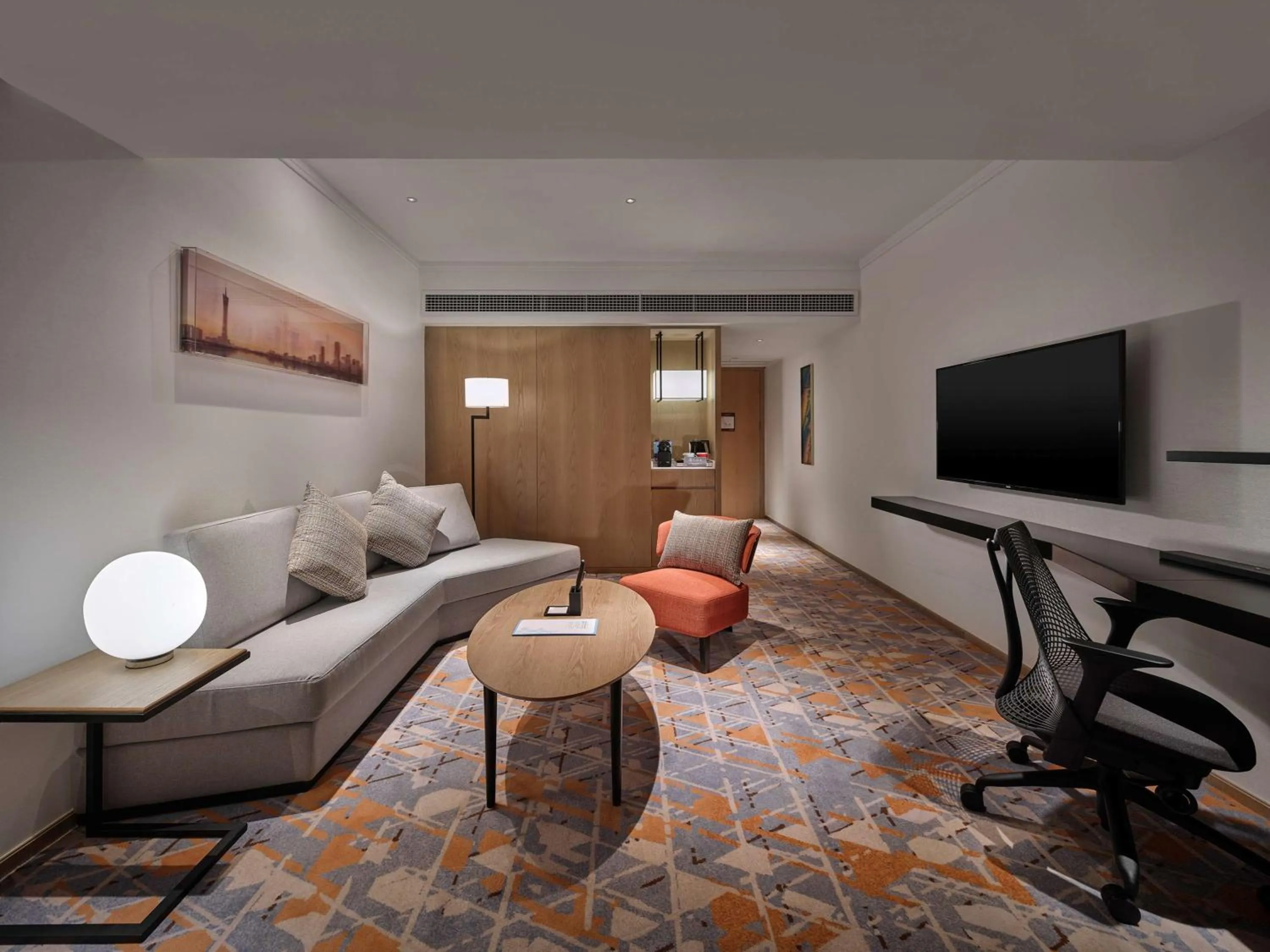Living room in Hilton Garden Inn Guangzhou Tianhe