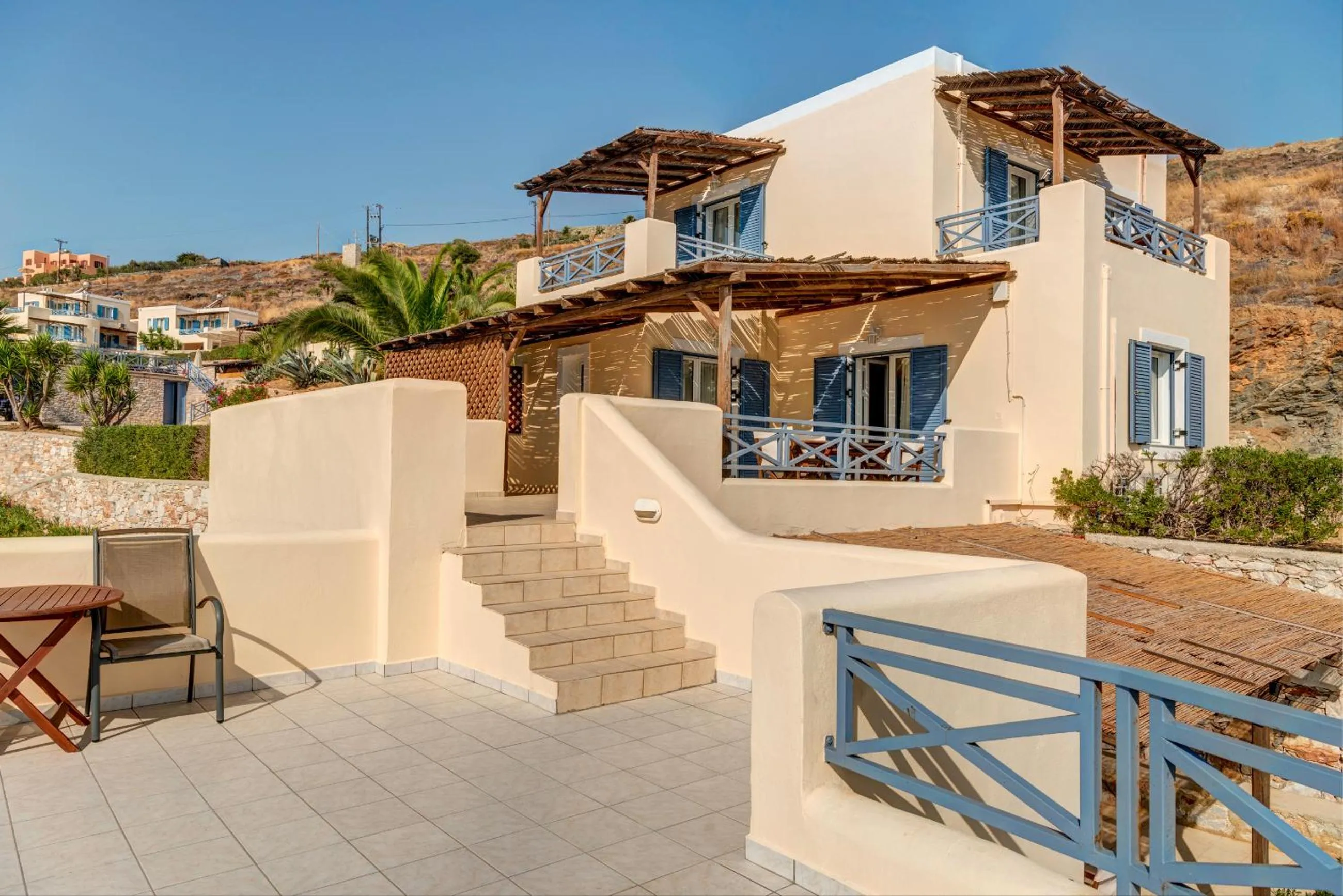 Patio in Sunrise Beach Suites