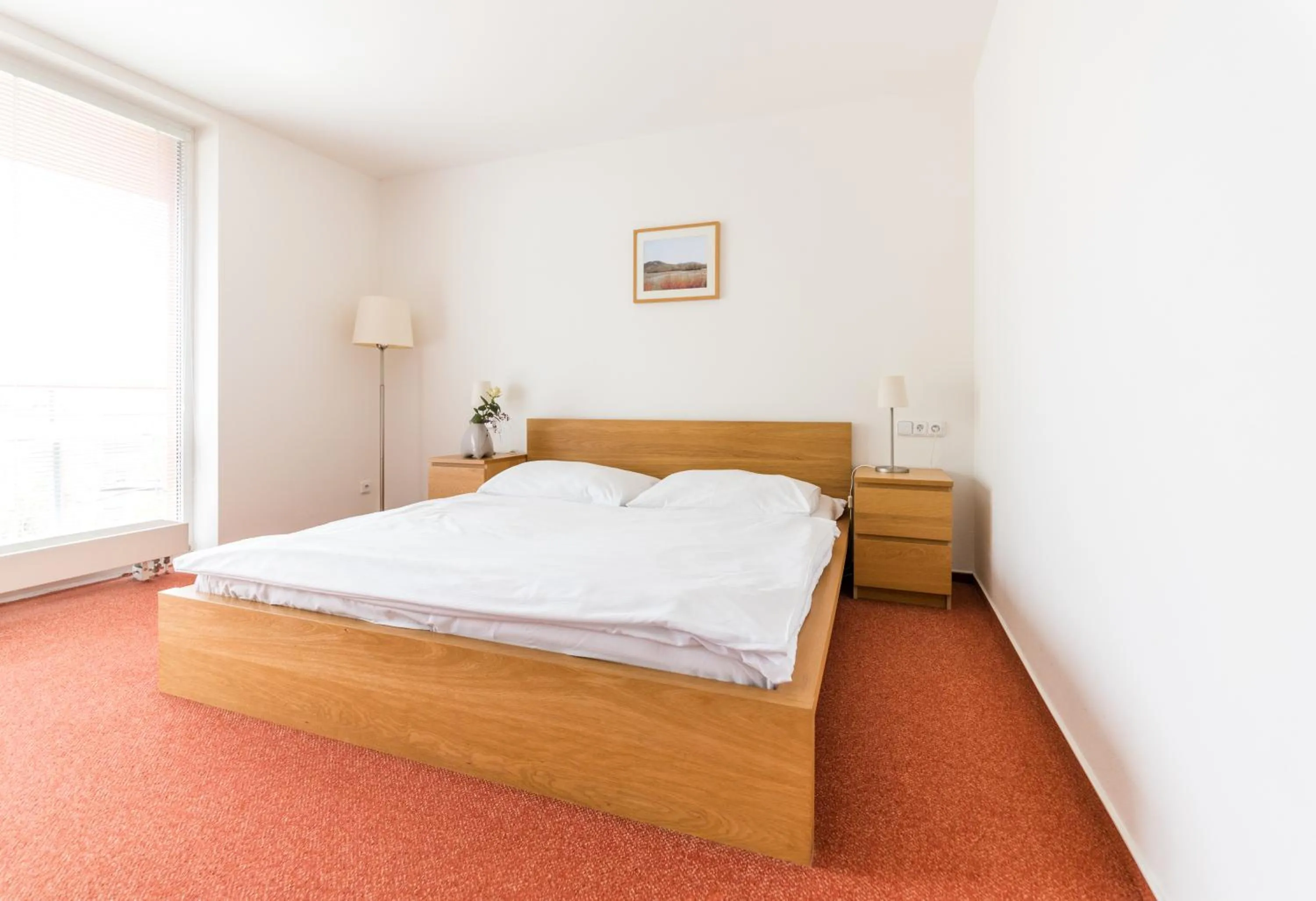 Bed in Hotel Termal Mušov