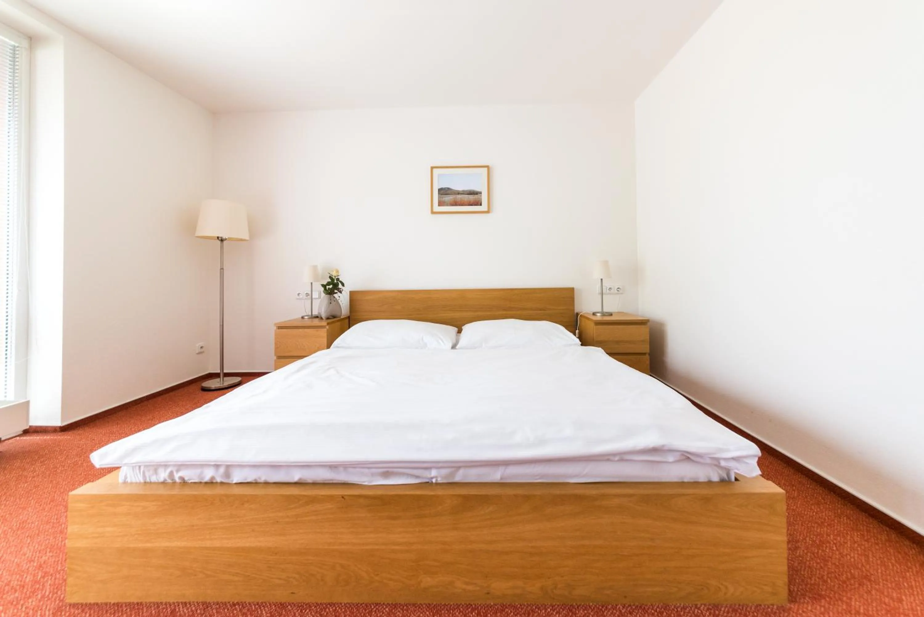 Bed in Hotel Termal Mušov