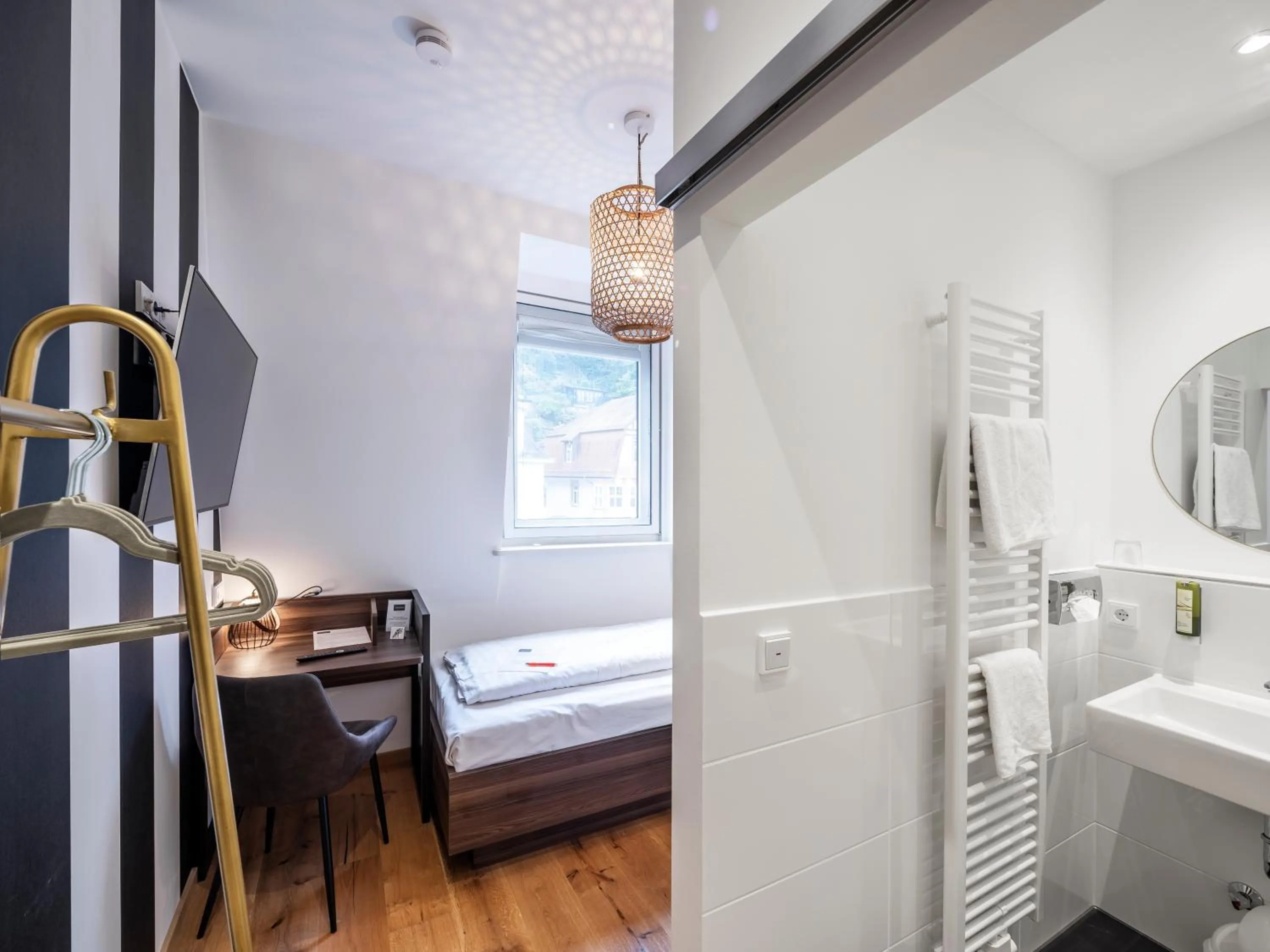 Photo of the whole room, Bed in acor Boutique Hotel