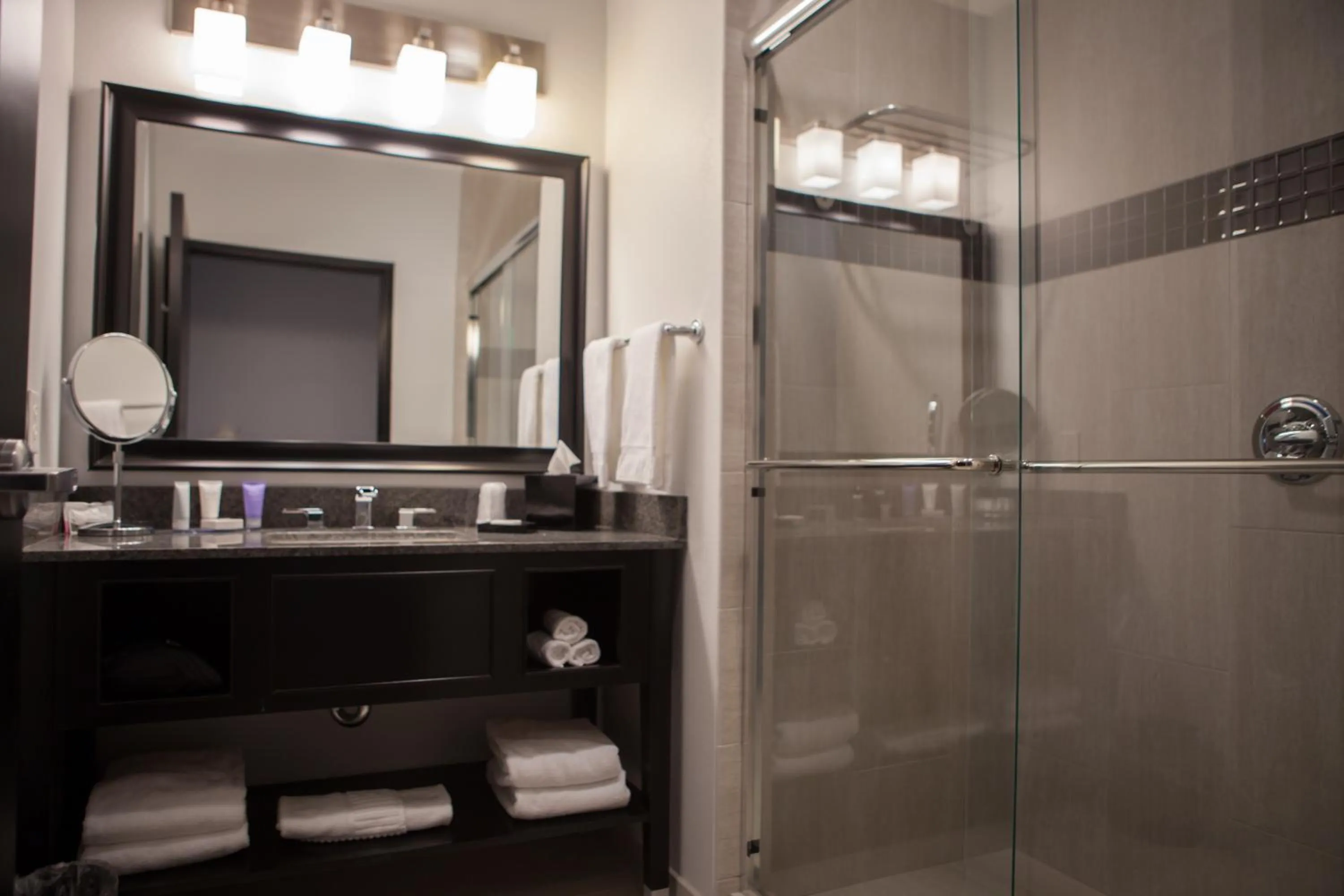Bathroom in La Quinta Inn & Suites by Wyndham Lubbock Southwest