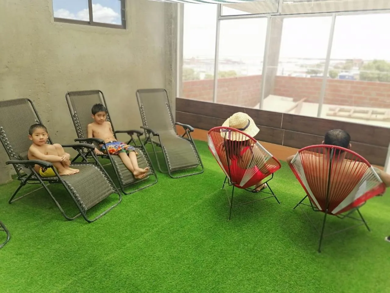 People in Casa de Sal - Salt Hotel