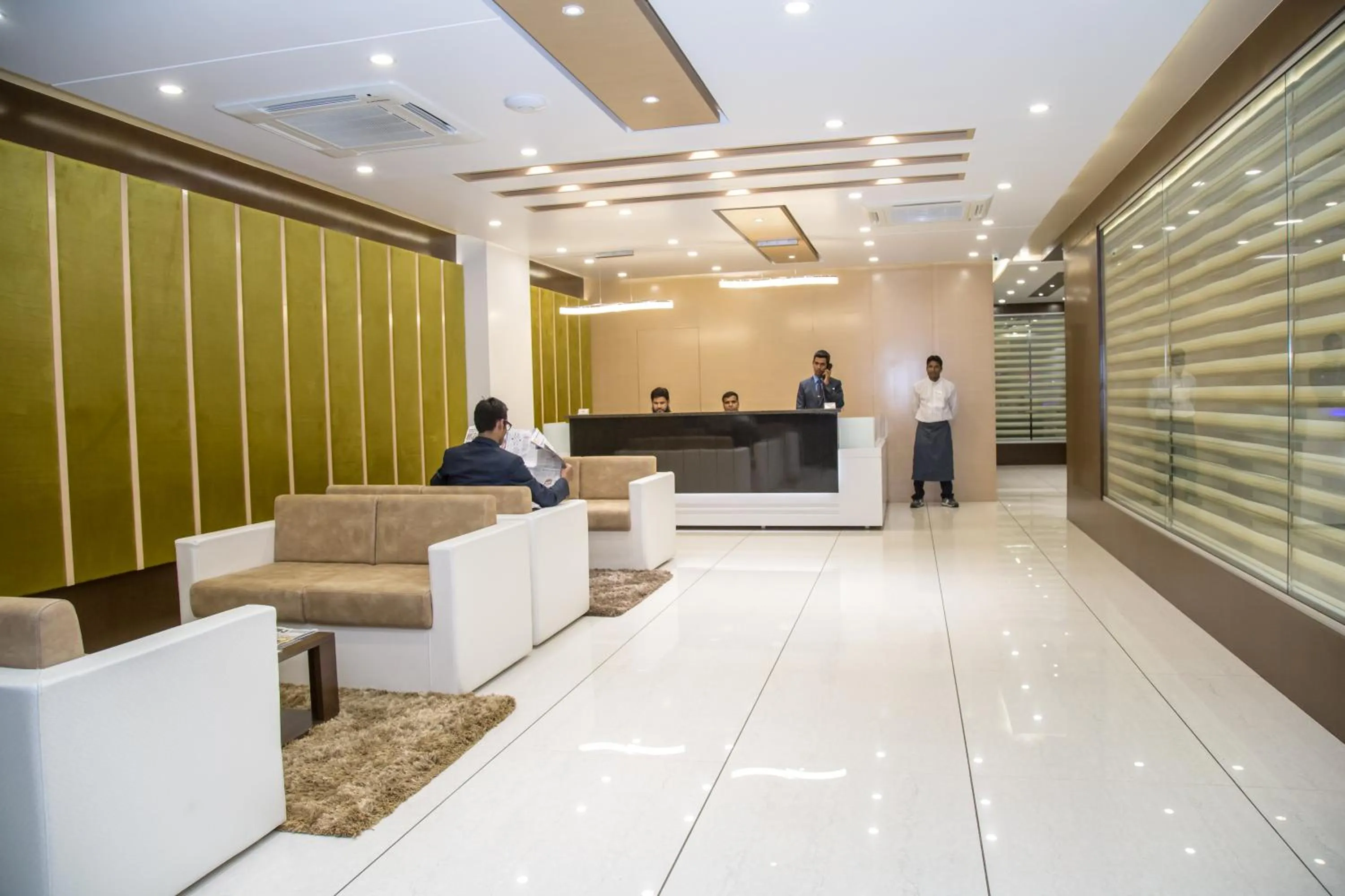 Lobby or reception in Hotel Orange International