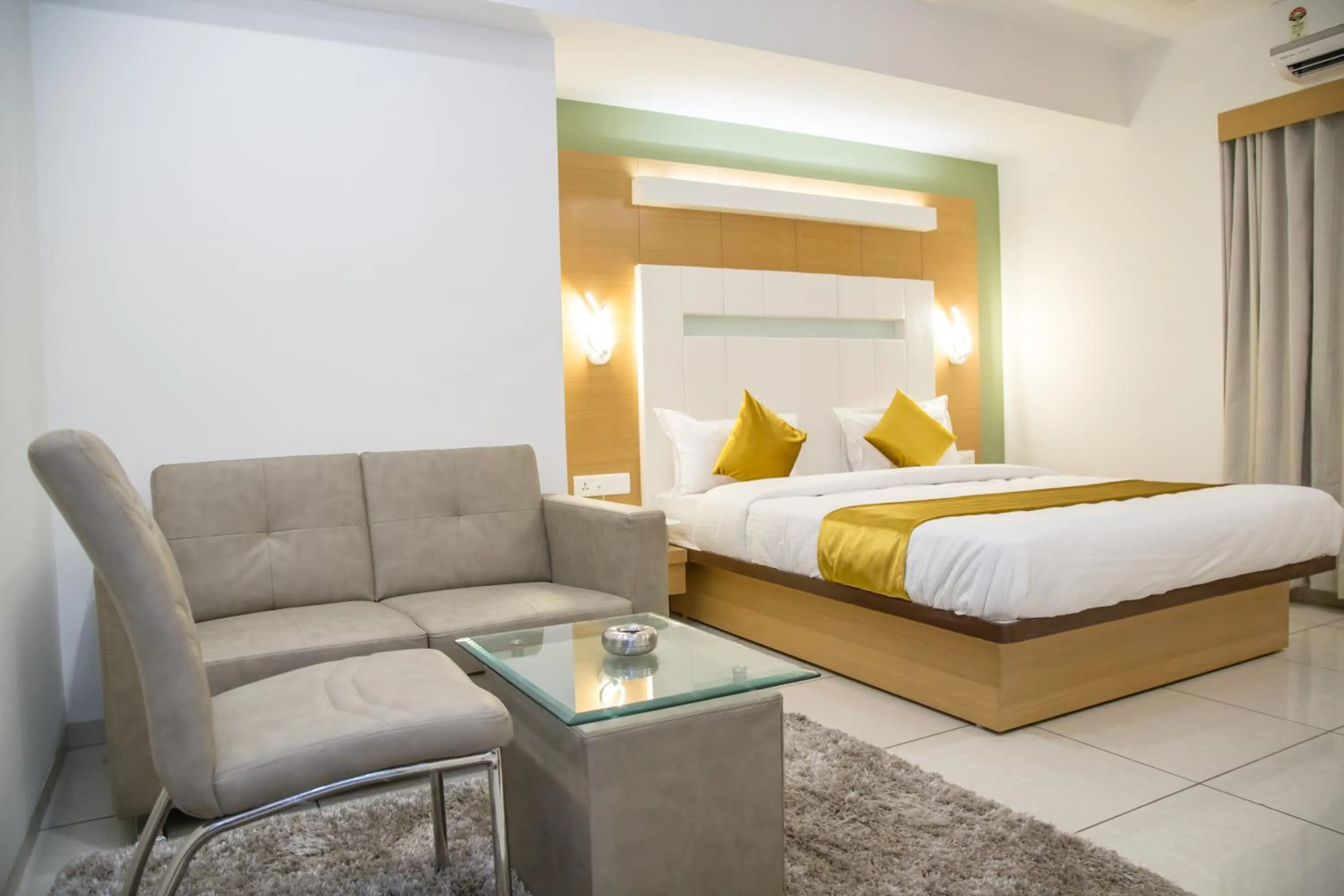 Photo of the whole room, Bed in Hotel Orange International