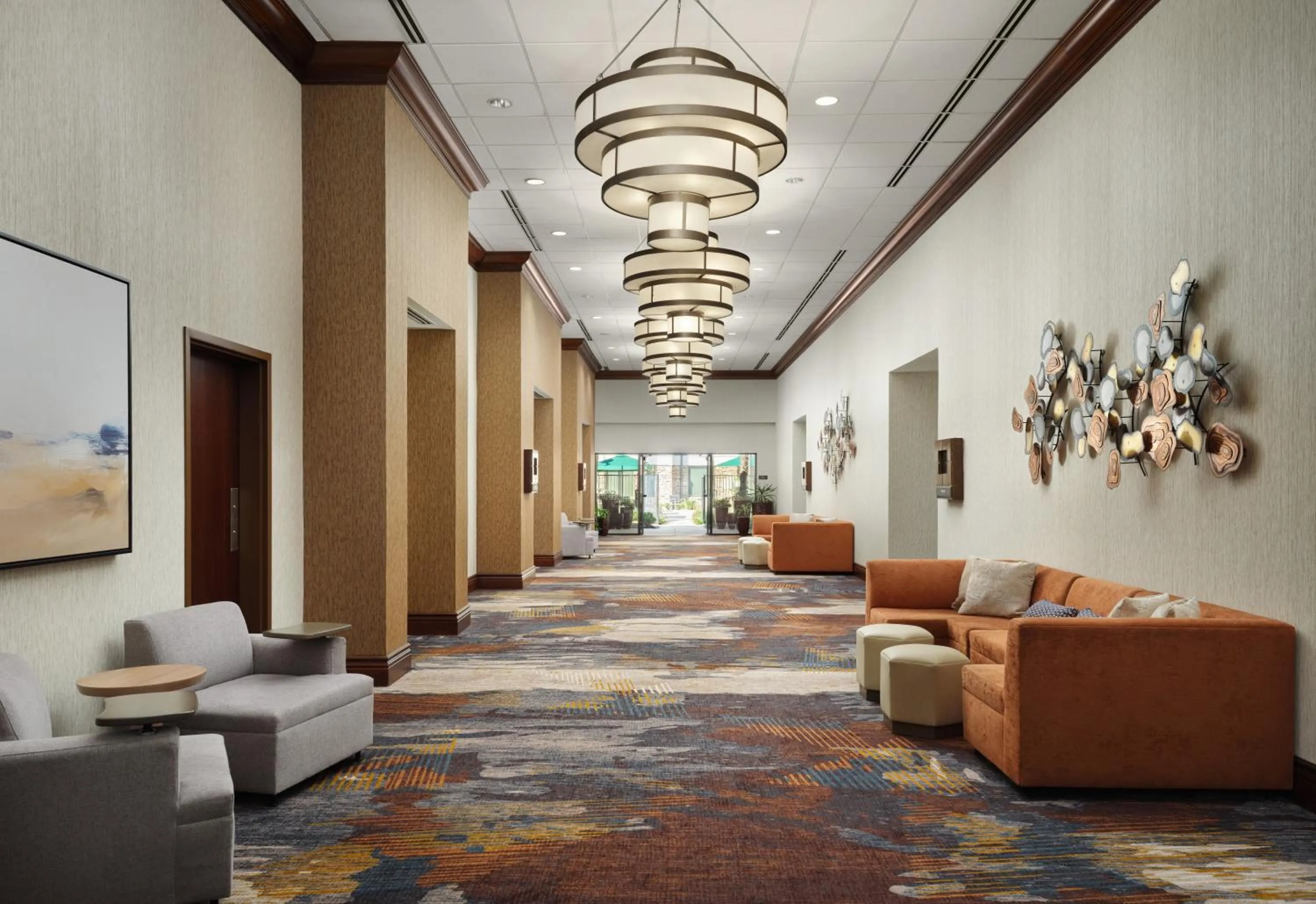 Seating area in Hilton Garden Inn Shreveport Bossier City