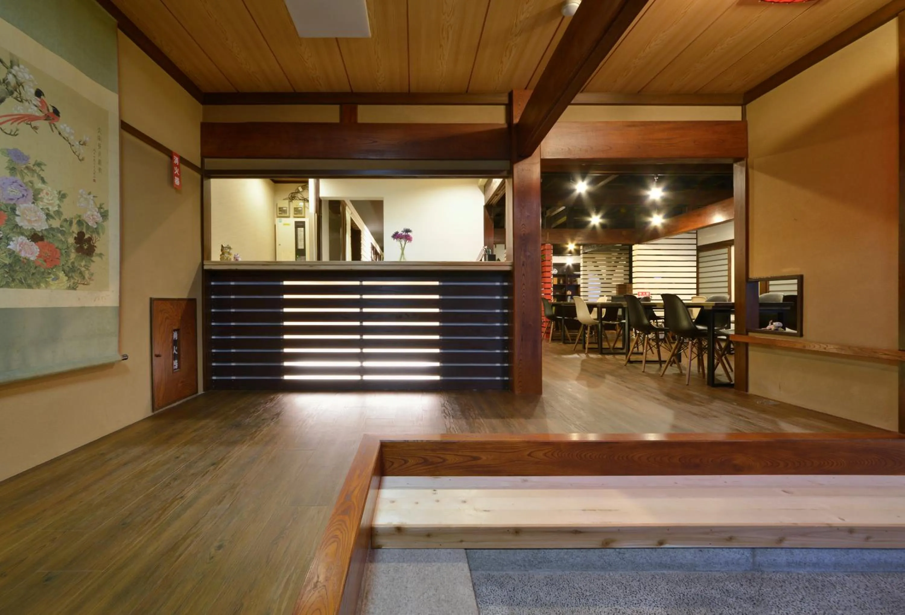 Lobby or reception in ZEN Hostel