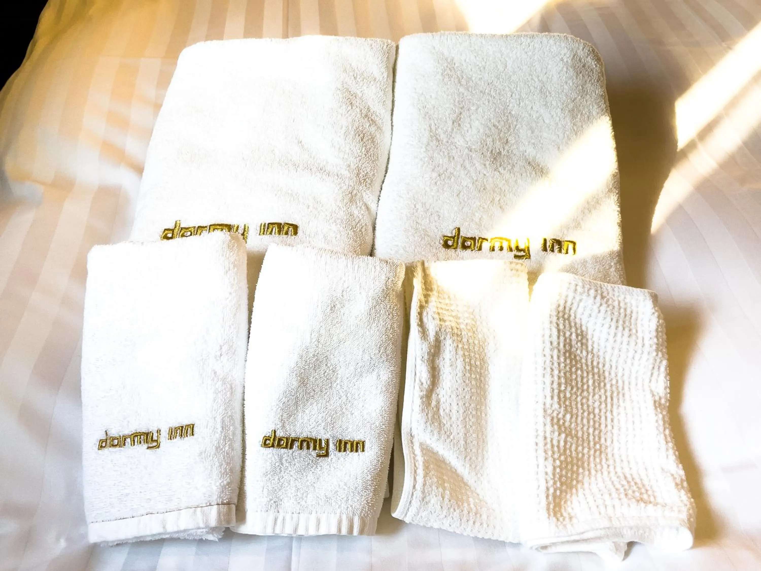 towels in Dormy Inn Premium Tokyo Kodenmacho
