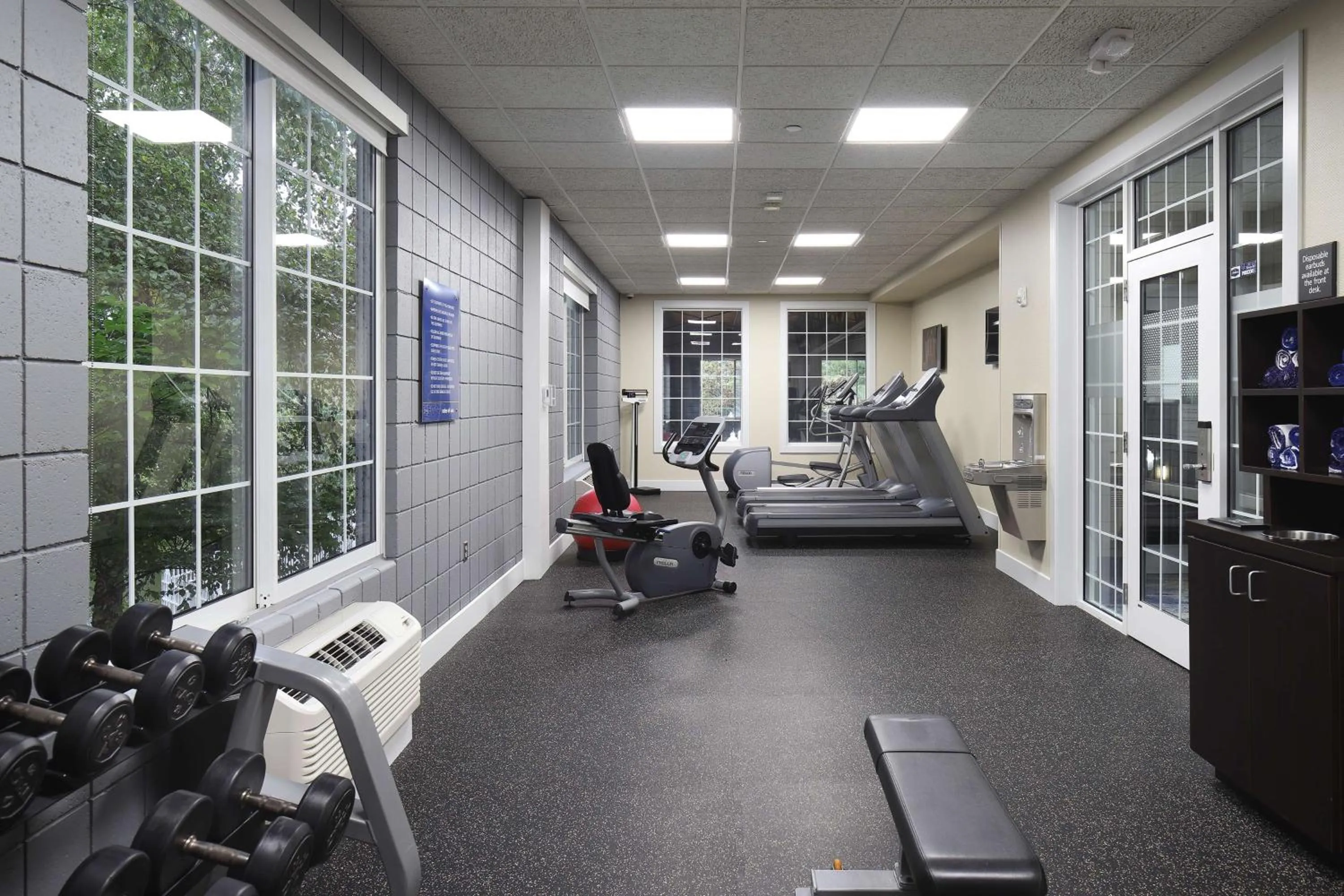 Fitness centre/facilities in Hampton Inn Holland