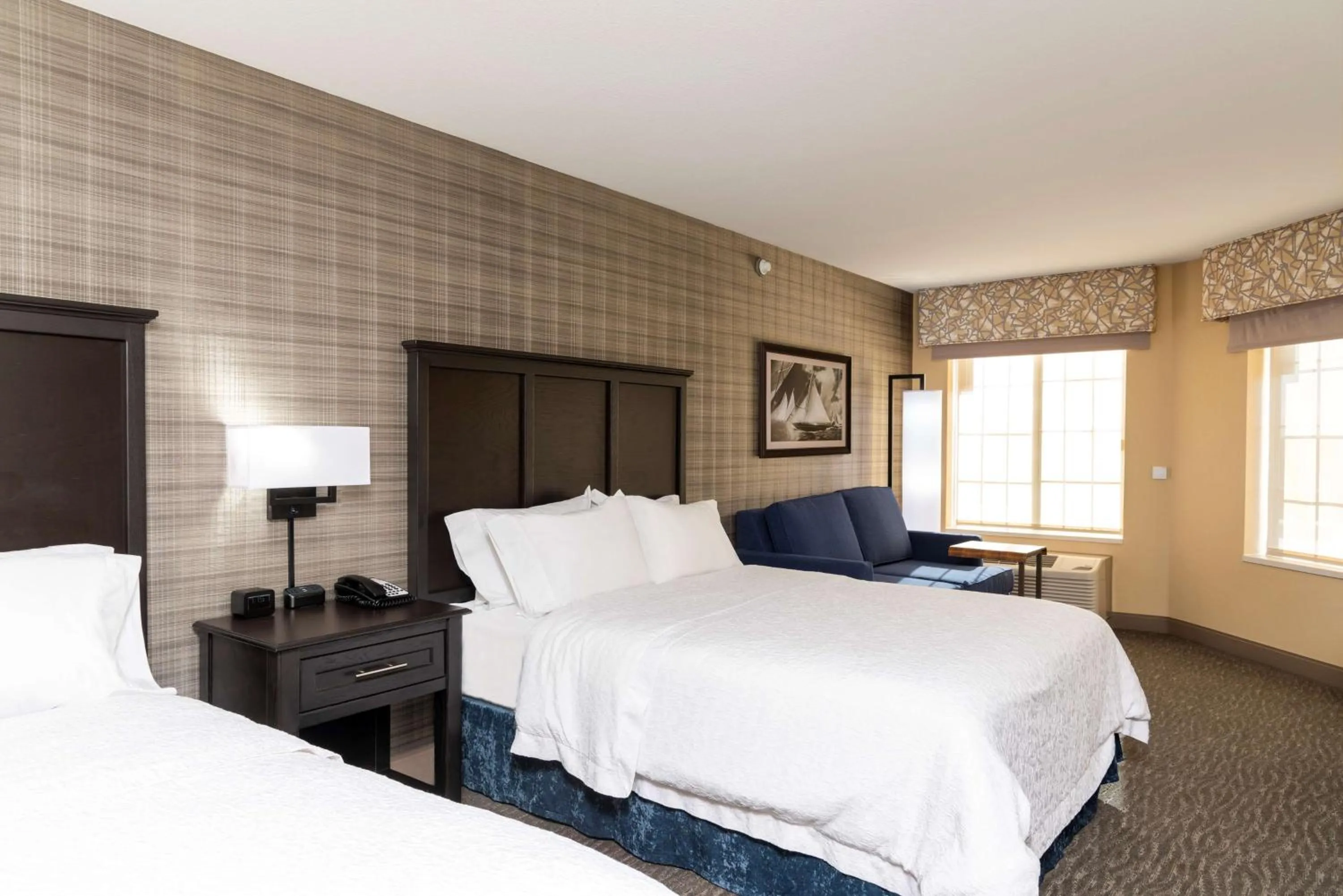 Bed in Hampton Inn Holland