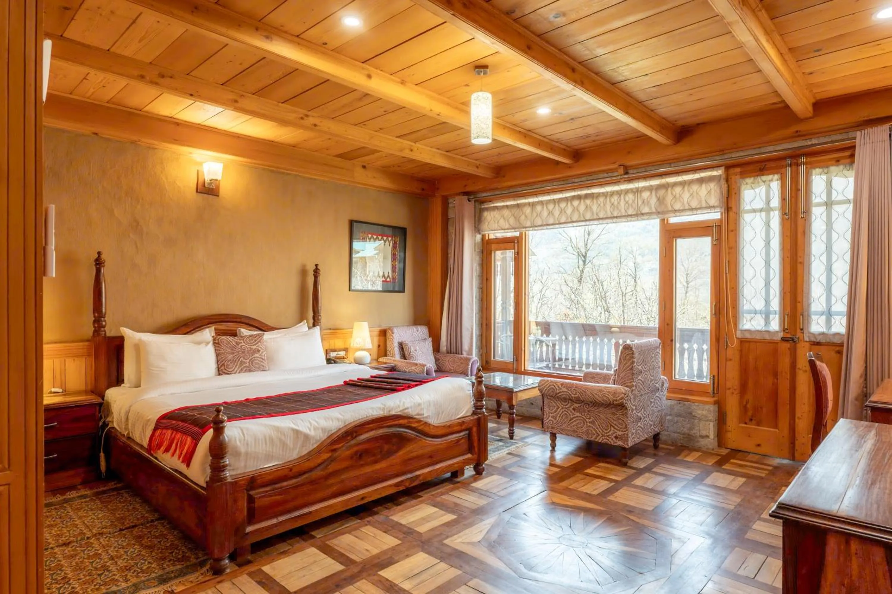 Bed in Shivadya - A Luxury Boutique Experience