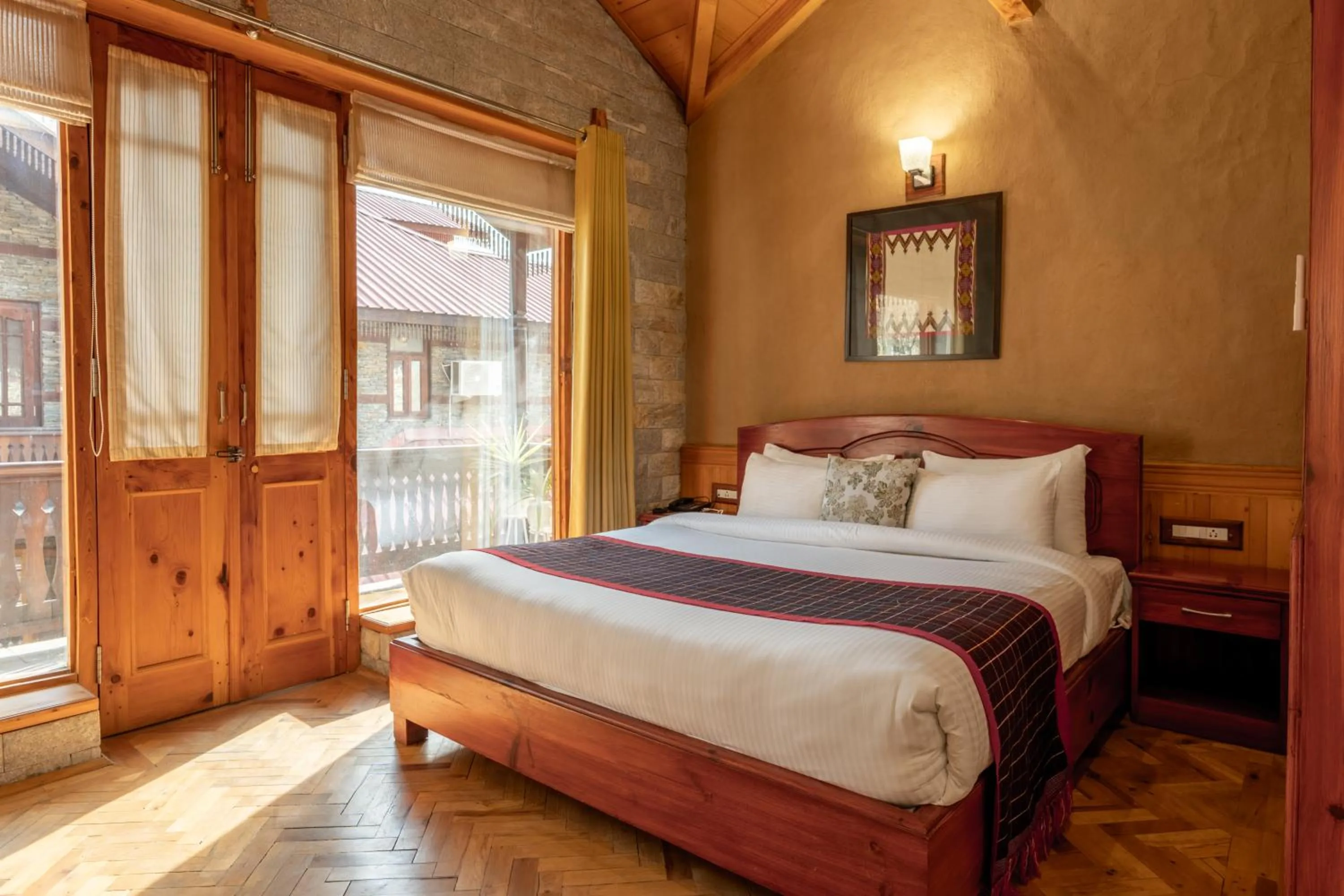 Bed in Shivadya - A Luxury Boutique Experience