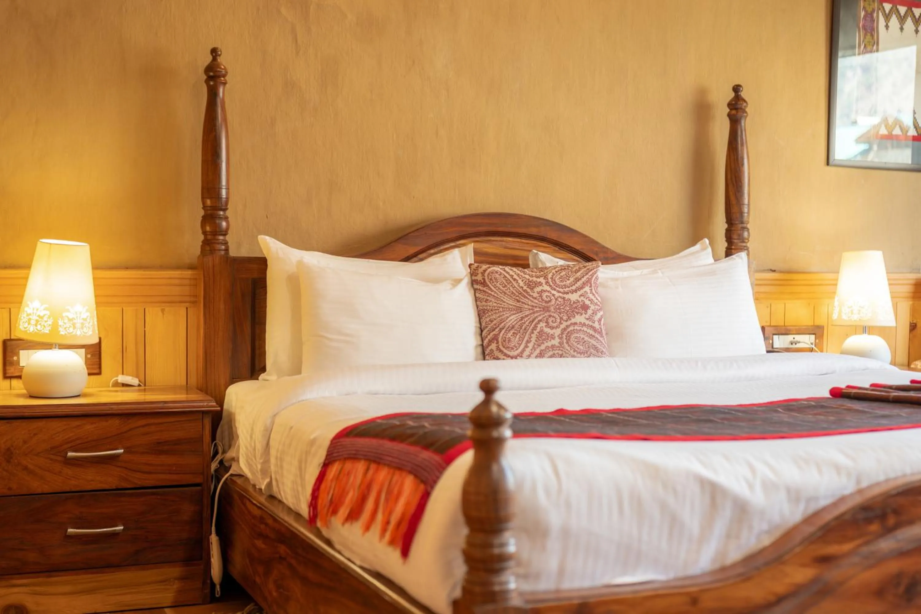 Bed in Shivadya - A Luxury Boutique Experience