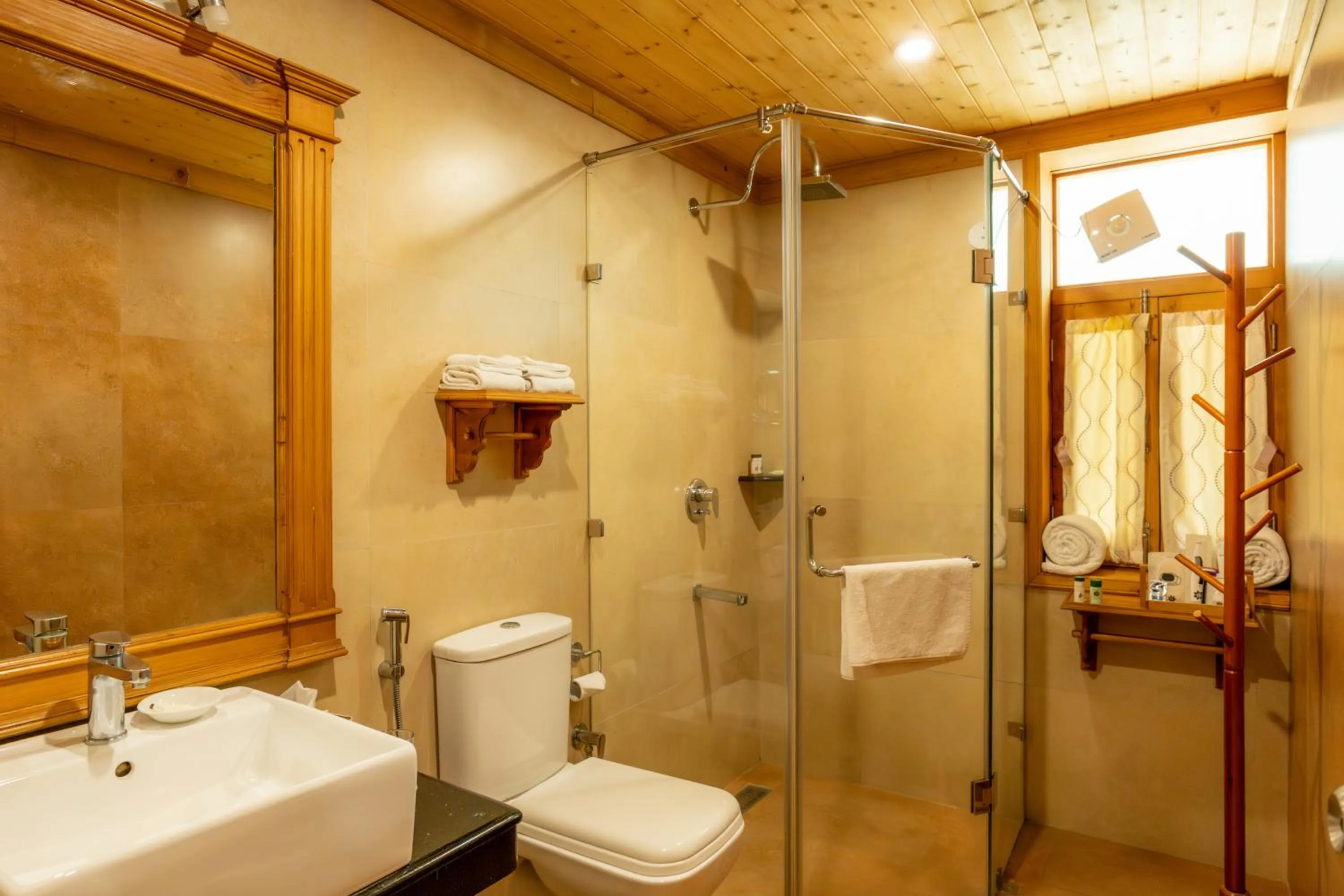 Shower in Shivadya - A Luxury Boutique Experience