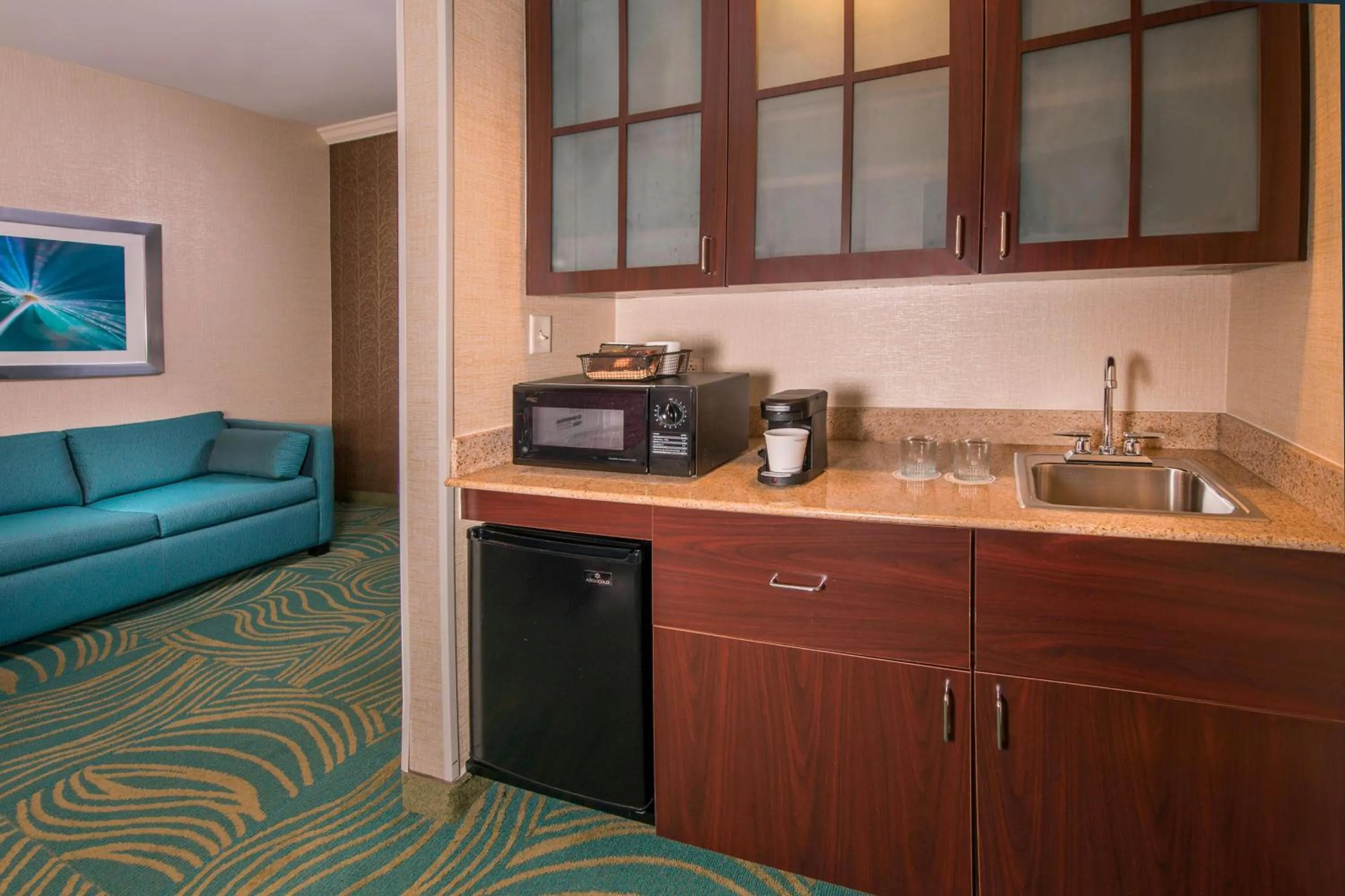 Kitchen or kitchenette in Springhill Suites by Marriott State College