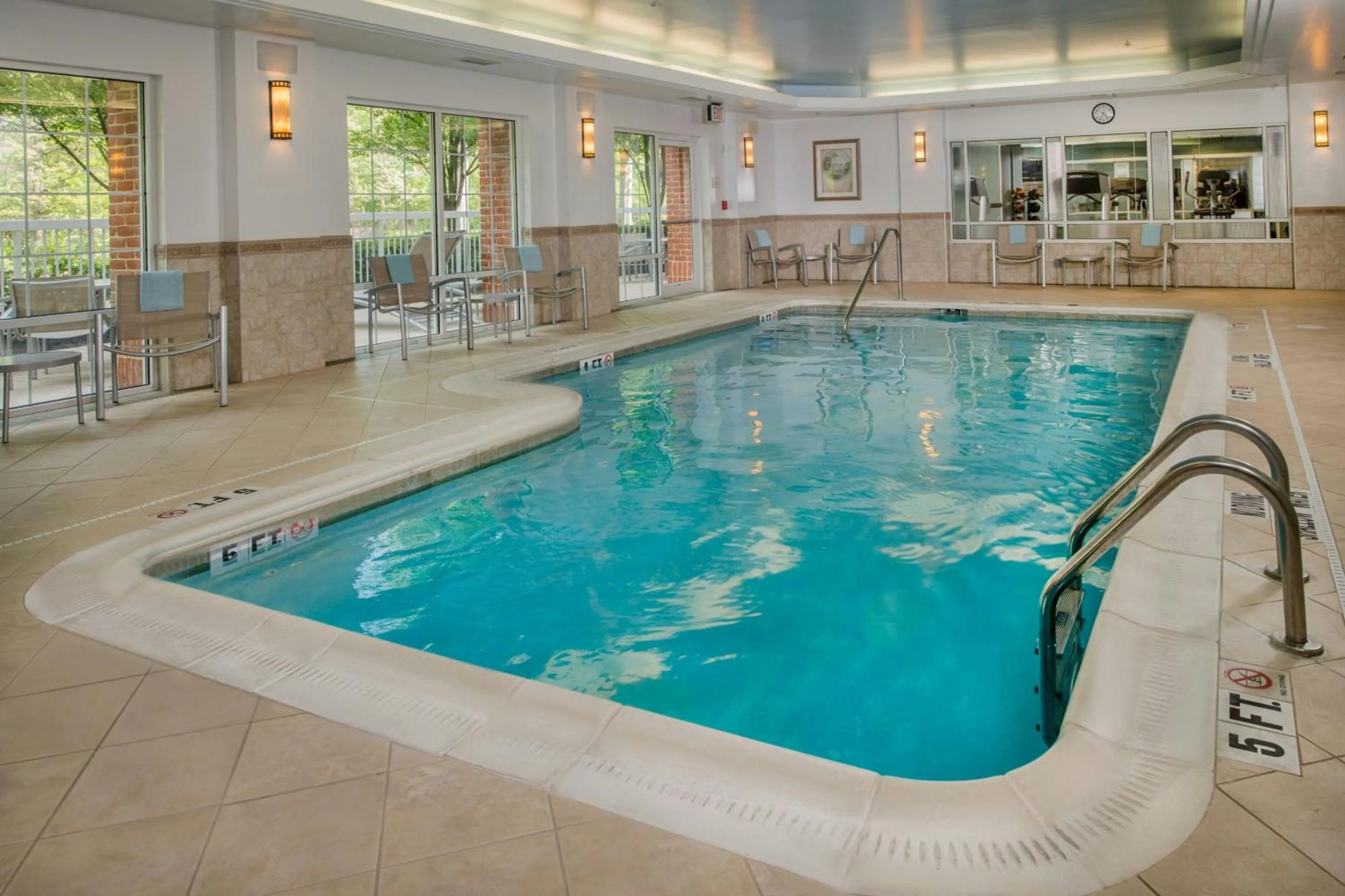 Swimming pool in Springhill Suites by Marriott State College
