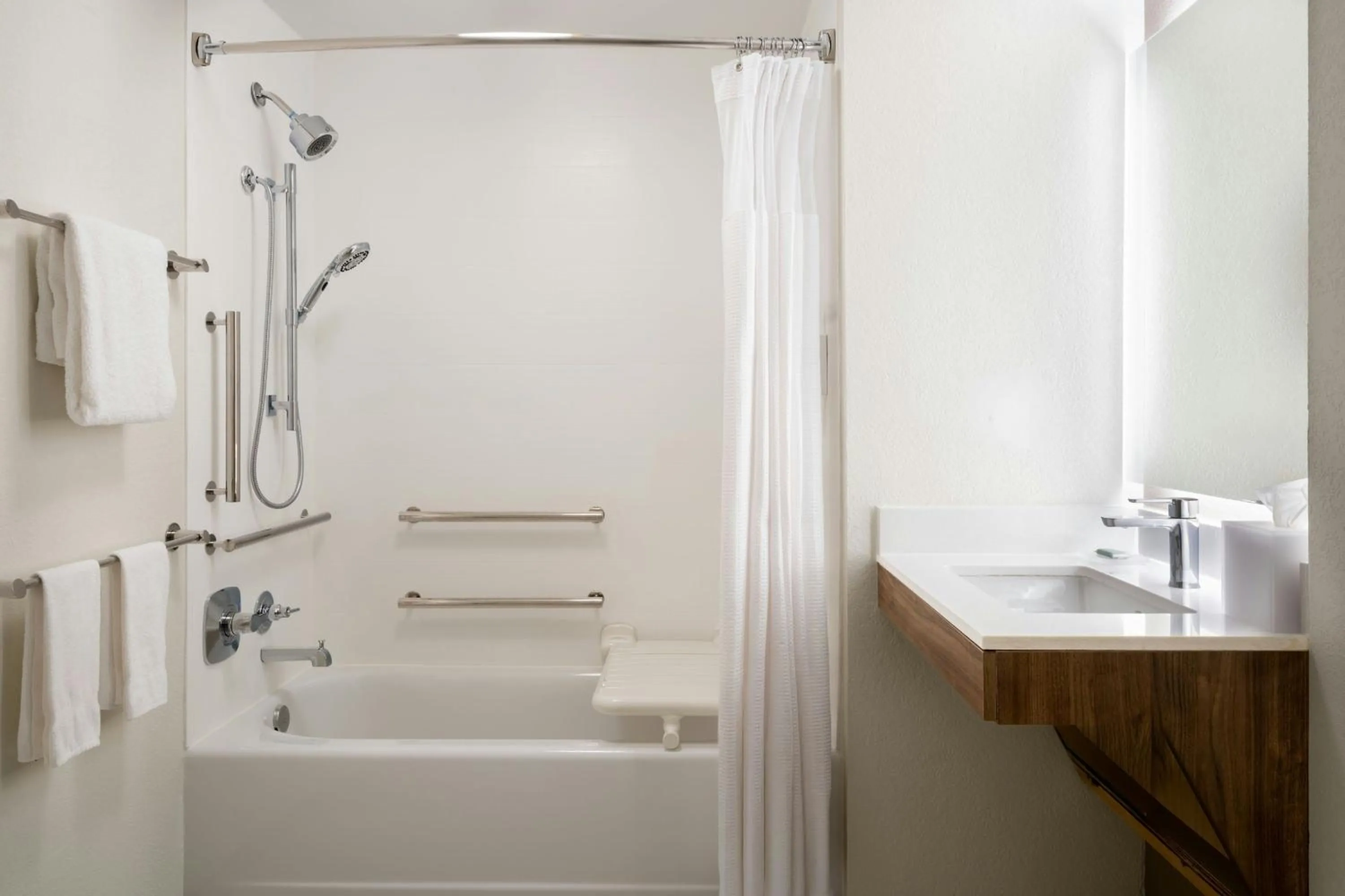 Bathroom in Springhill Suites by Marriott State College