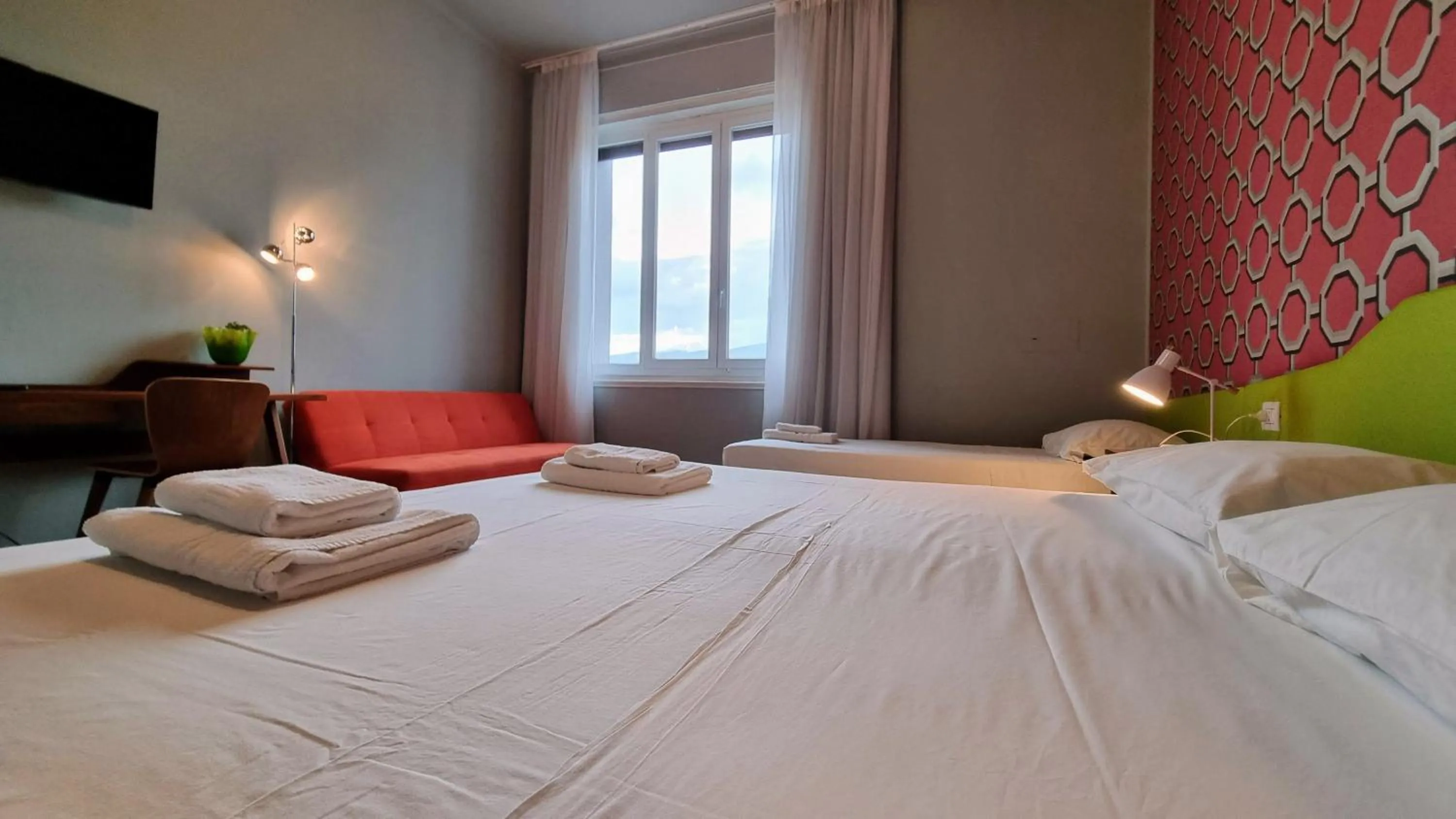 Photo of the whole room, Bed in Locanda Al Volo Tor Bandena