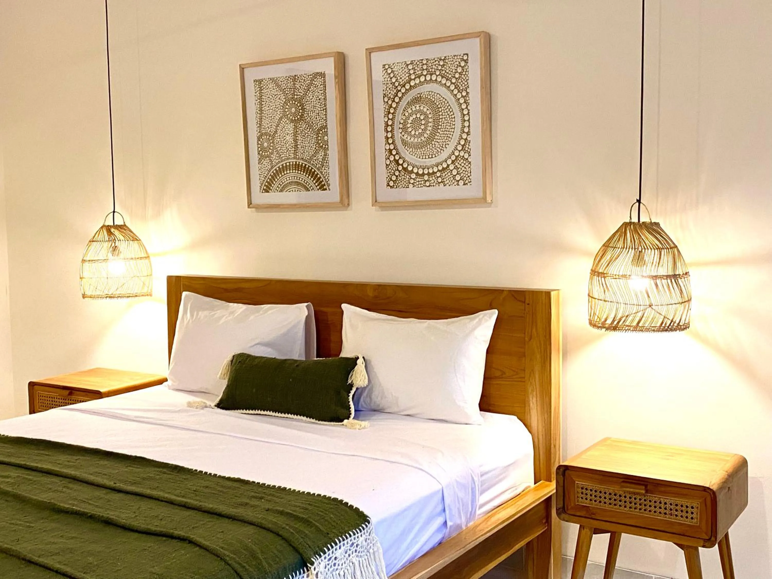 Bed in The Hideaway Canggu