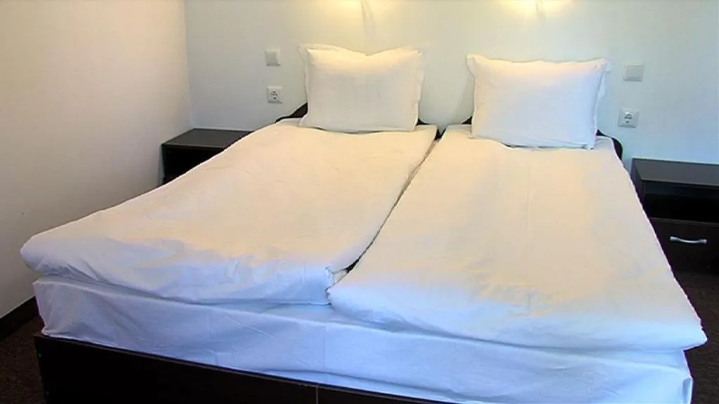 Bed in Motel Koziyat Rog