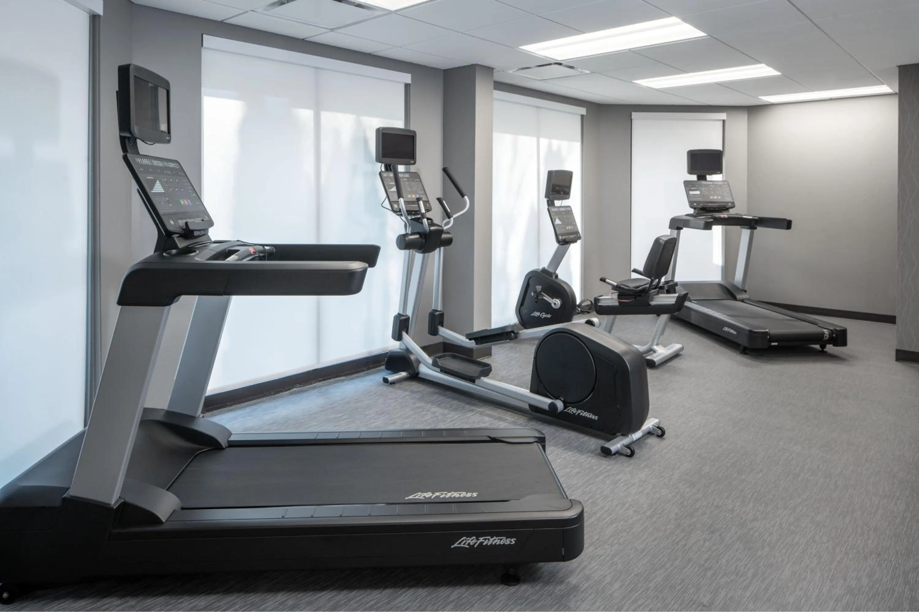 Fitness centre/facilities in Courtyard by Marriott Decatur