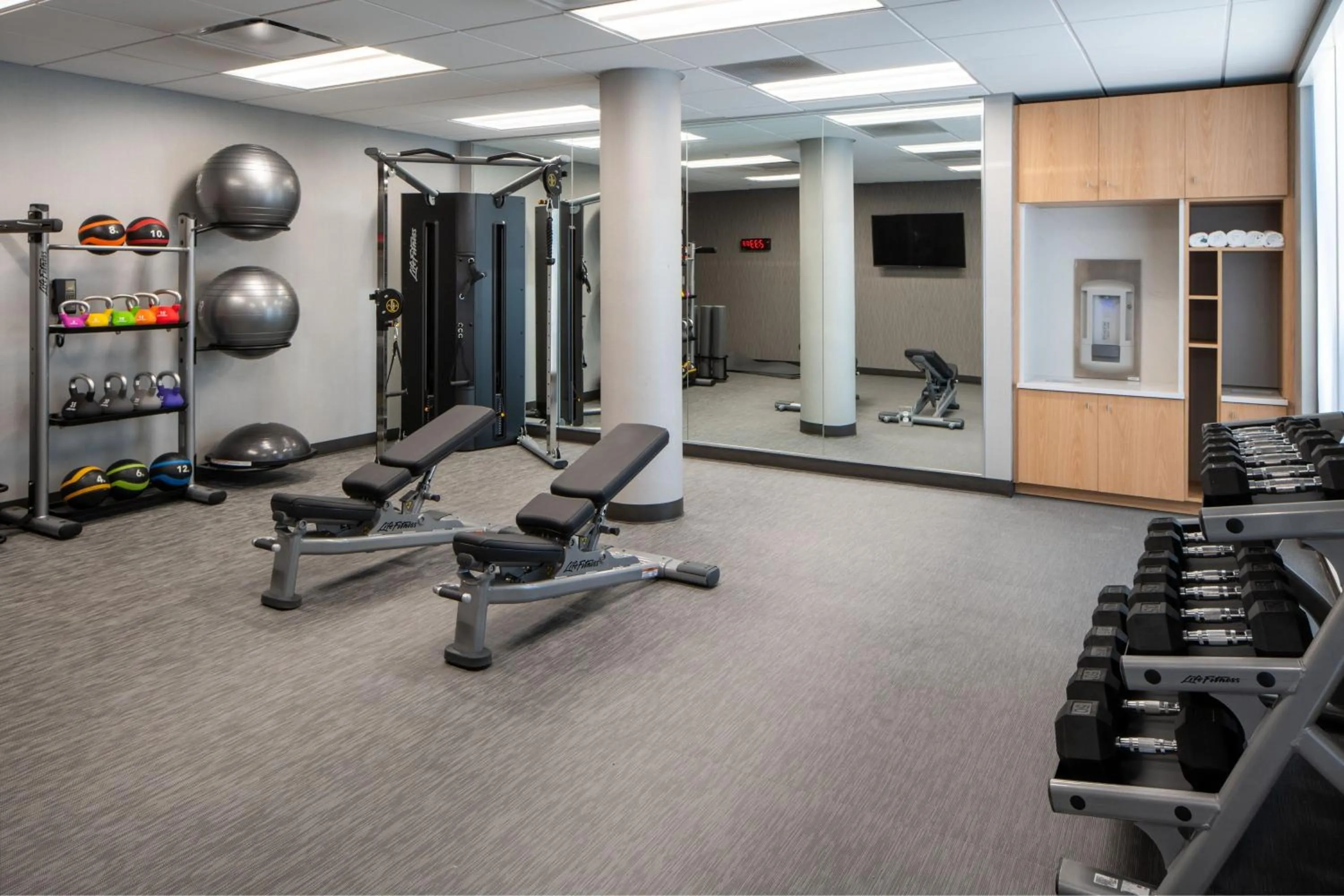 Fitness centre/facilities in Courtyard by Marriott Decatur