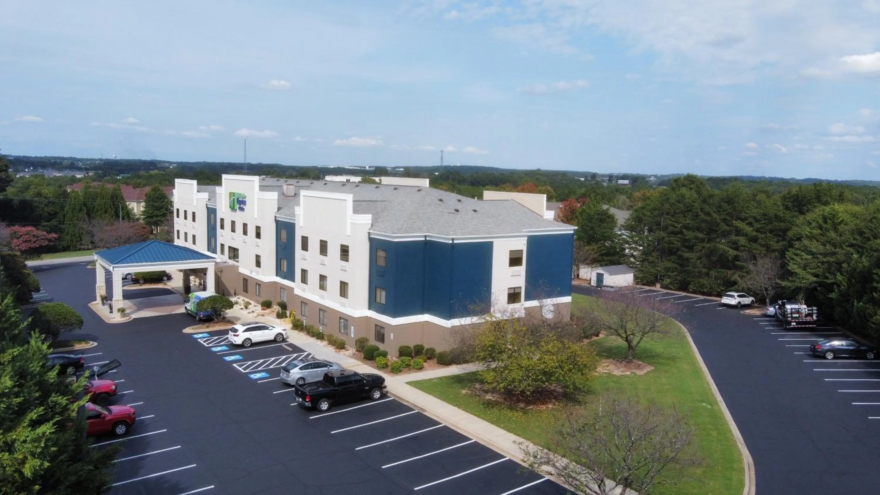 Property building in Holiday Inn Express & Suites Greenville Airport i85 by IHG