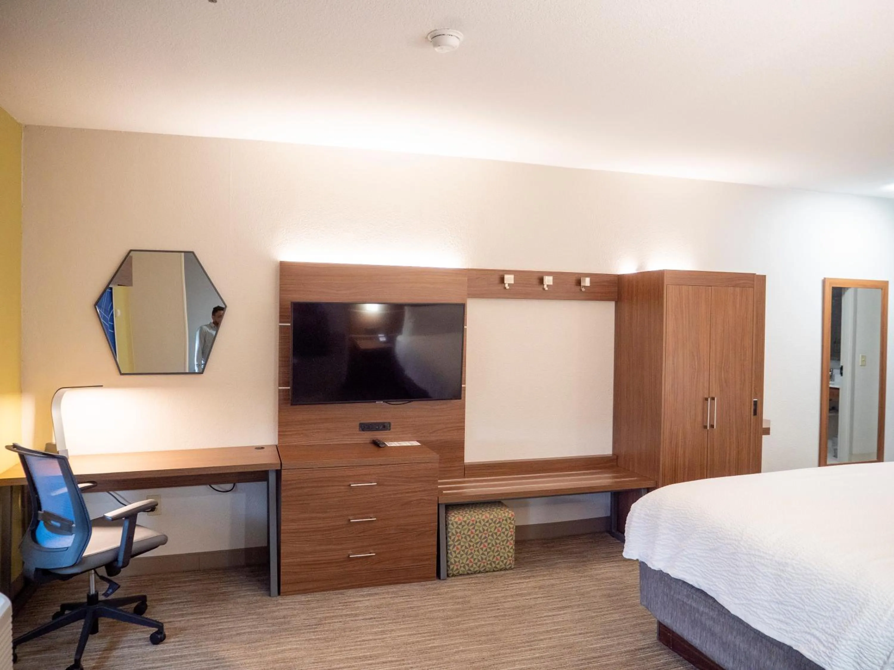 TV and multimedia, Bed in Holiday Inn Express & Suites Greenville Airport i85 by IHG