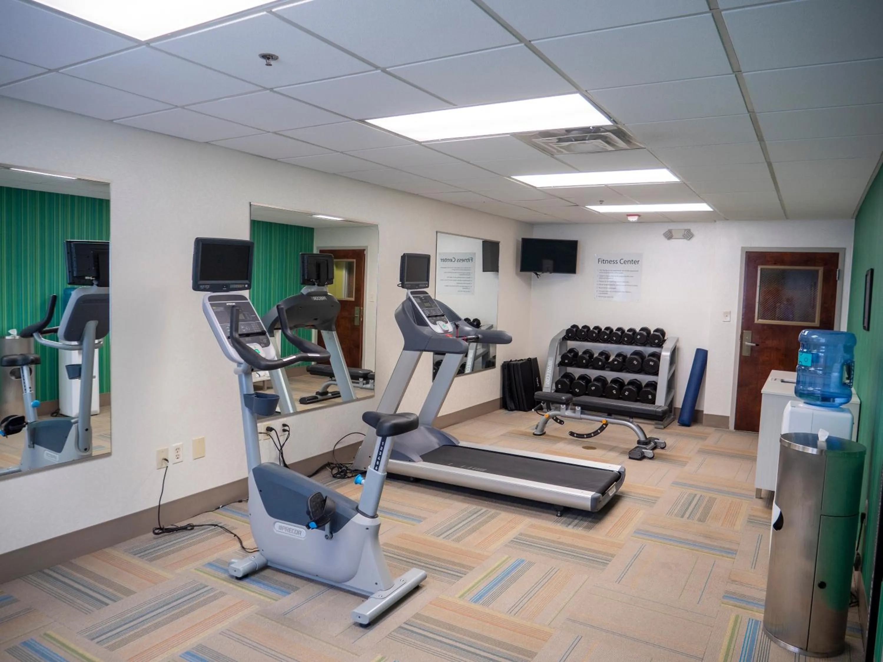 Fitness centre/facilities in Holiday Inn Express & Suites Greenville Airport i85 by IHG