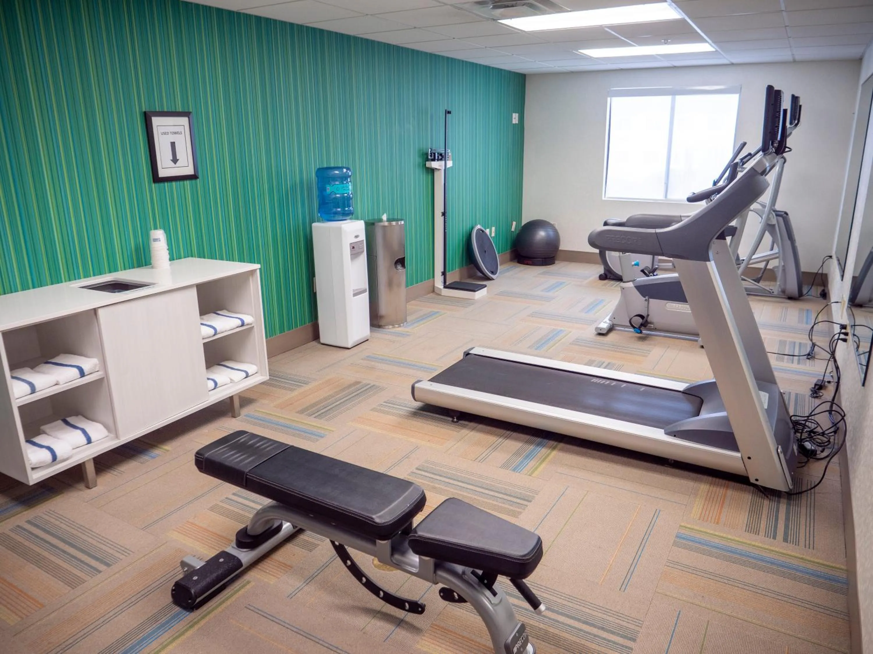 Fitness centre/facilities in Holiday Inn Express & Suites Greenville Airport i85 by IHG