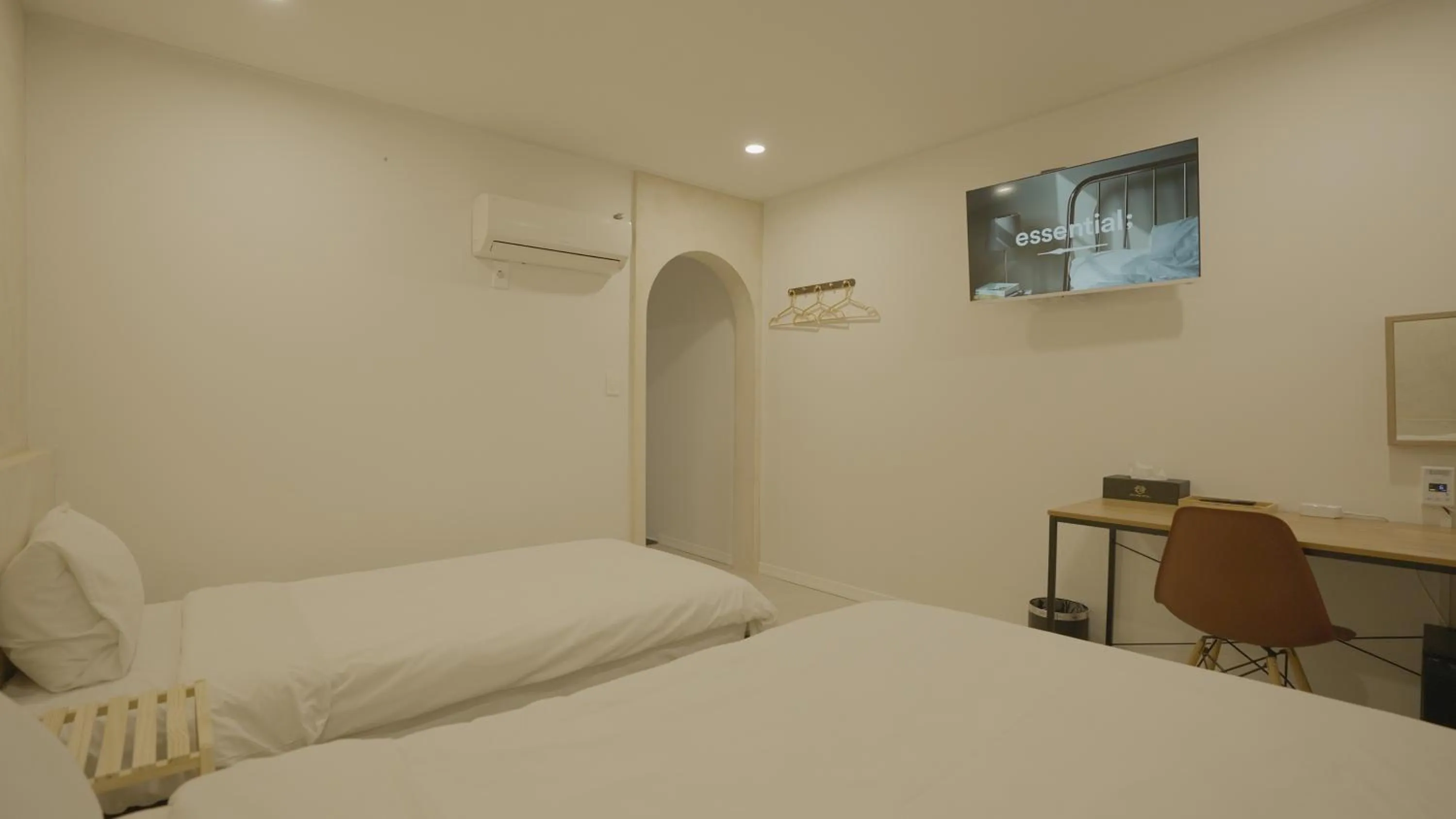 Bed in Jeju Stay Hotel