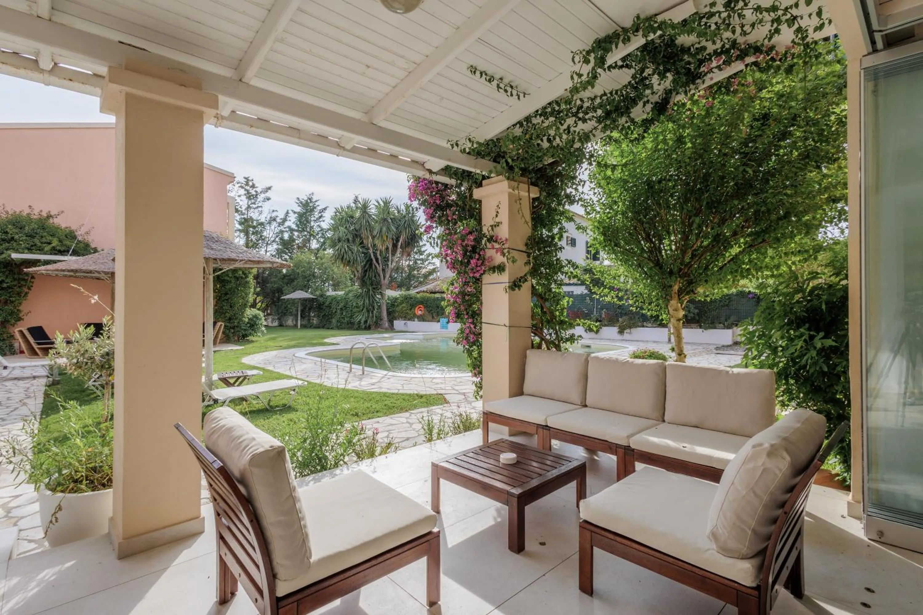 Garden in Satori Boutique Hotel