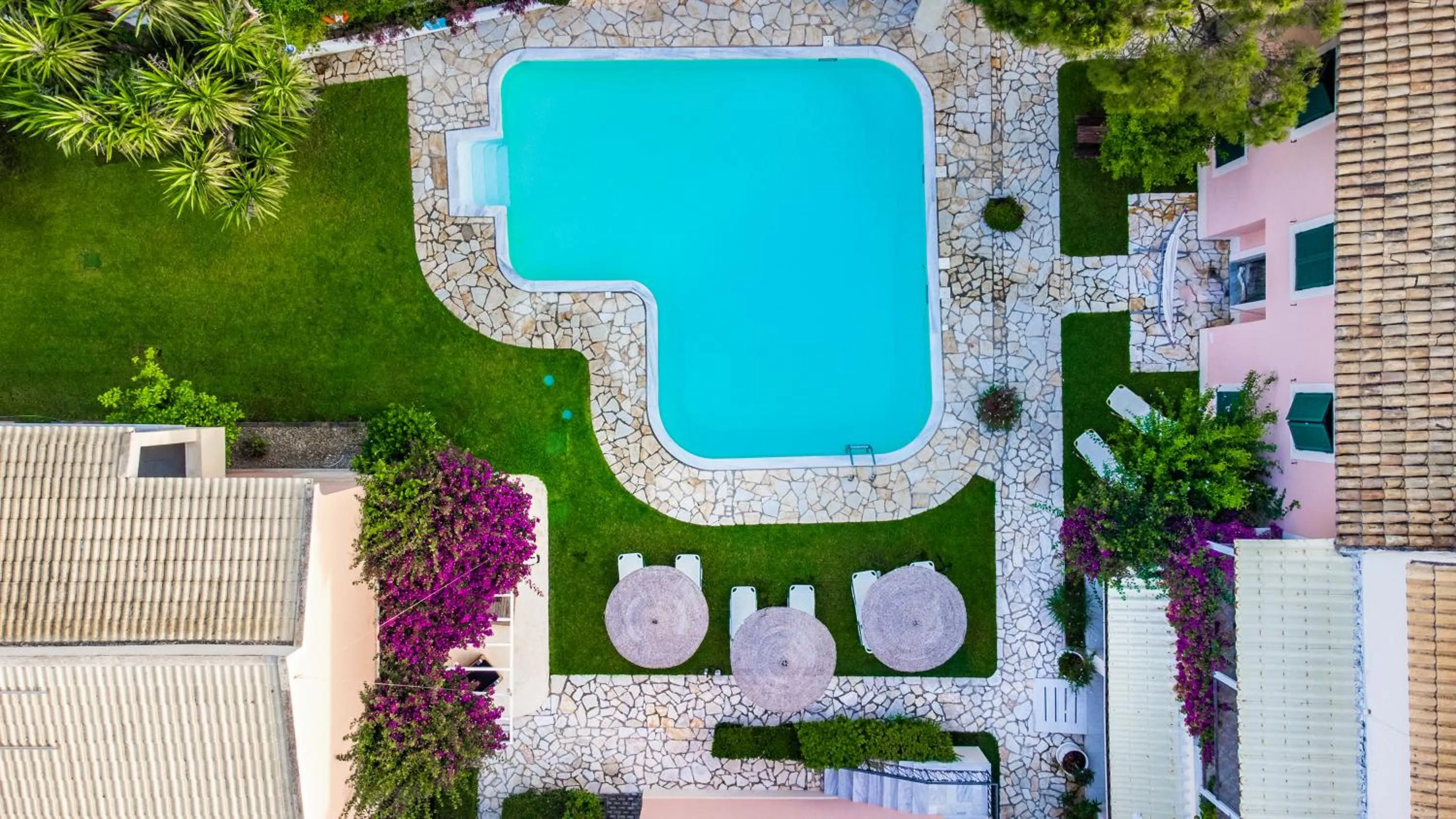 Bird's eye view in Satori Boutique Hotel