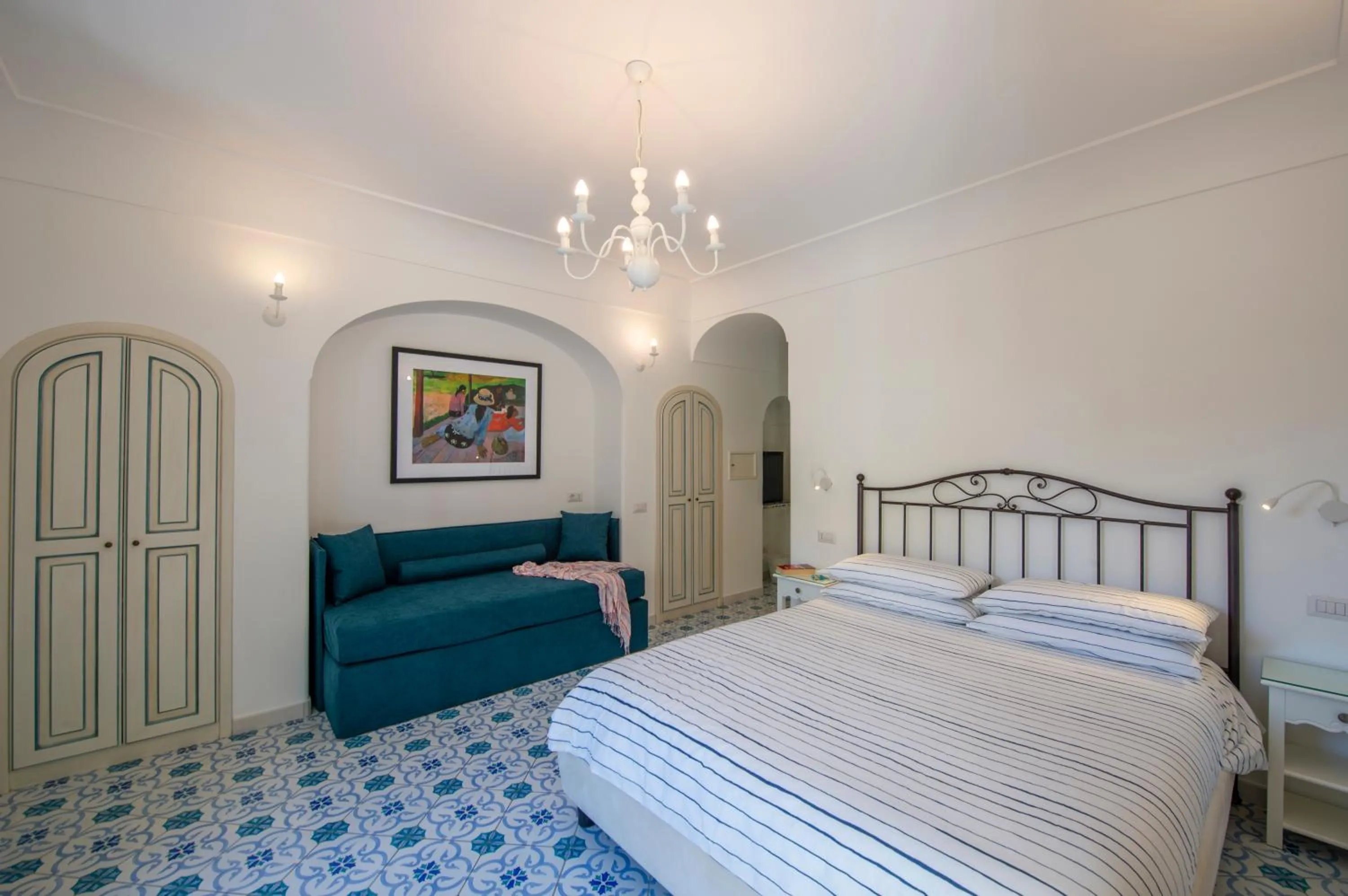 Bed in Albadamare Boutique Hotel