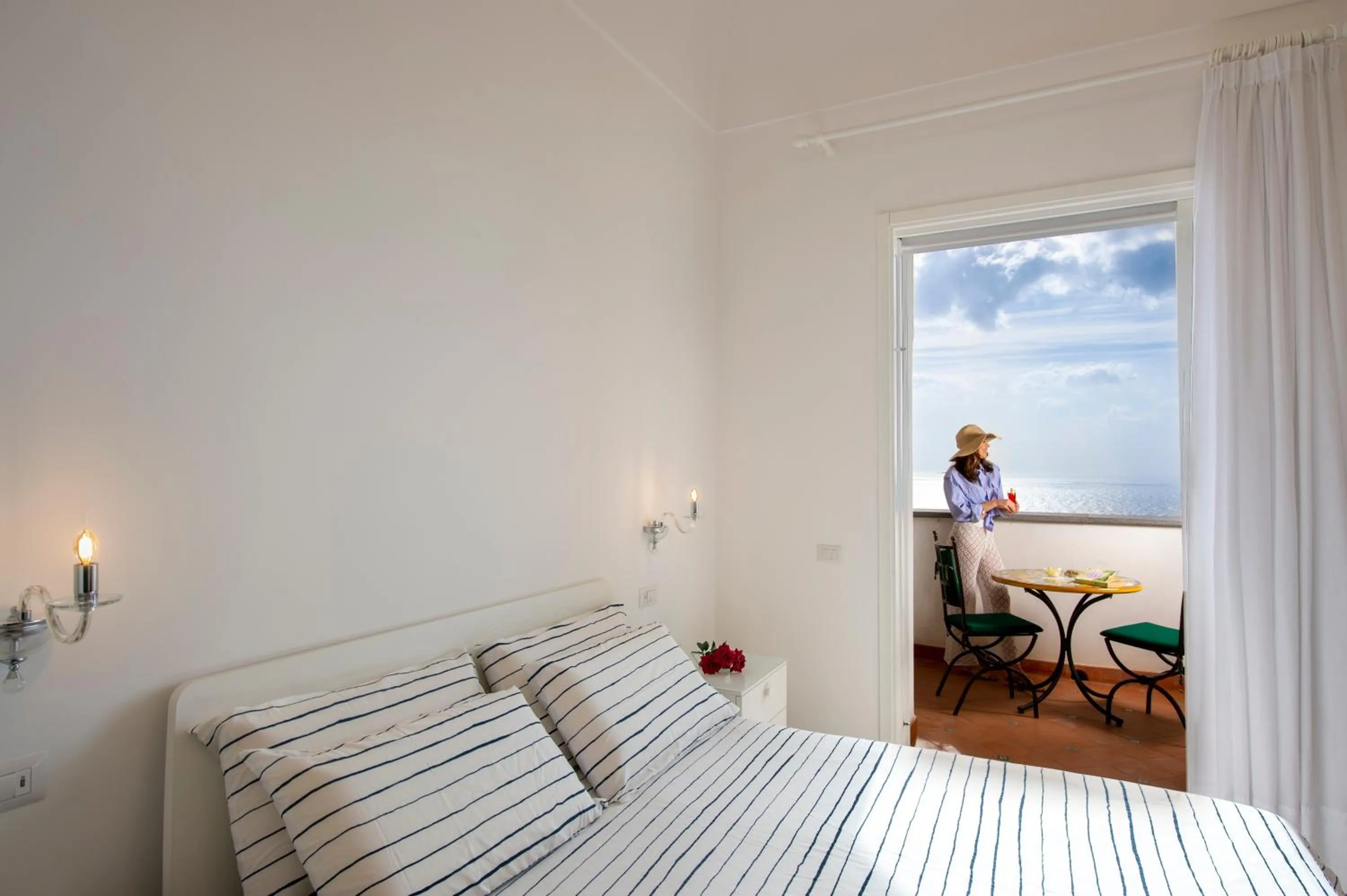 Bed in Albadamare Boutique Hotel