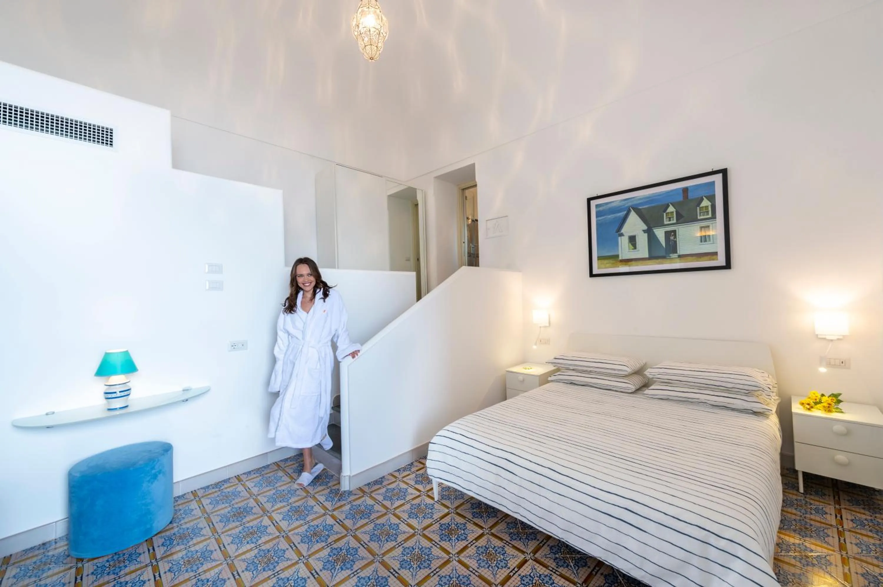 Bed in Albadamare Boutique Hotel