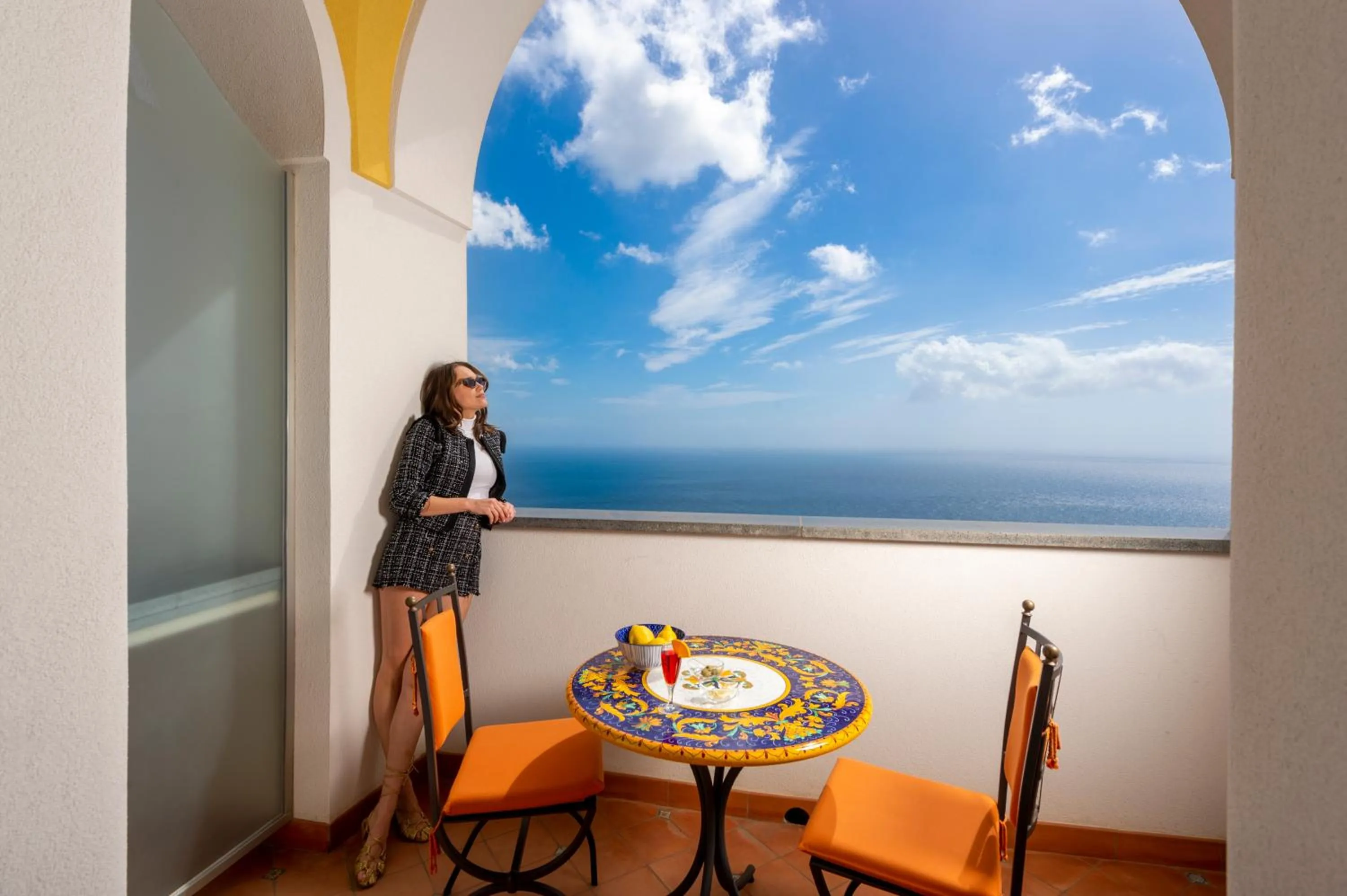 Balcony/Terrace in Albadamare Boutique Hotel