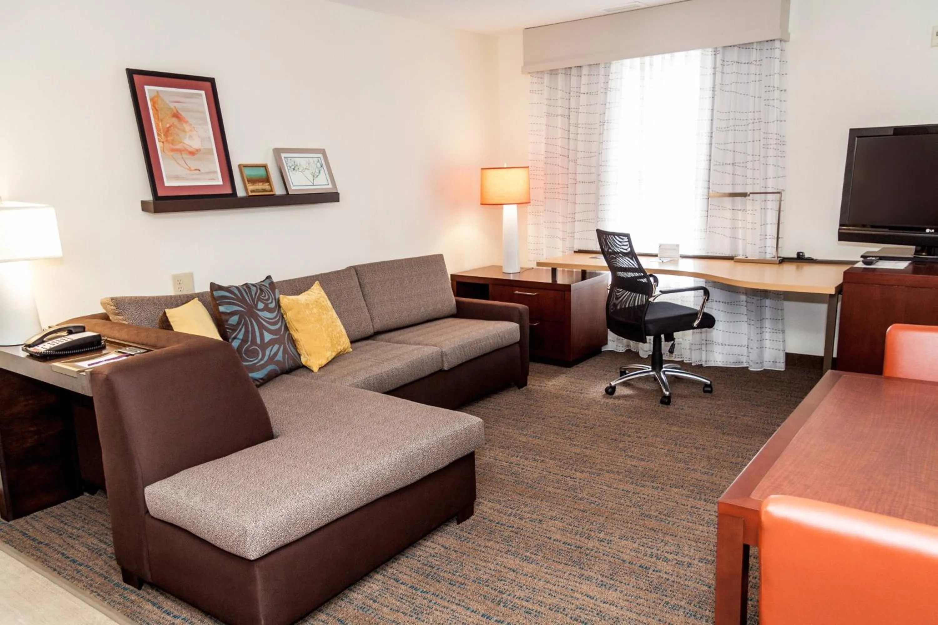 Living room in Residence Inn by Marriott Rocky Mount
