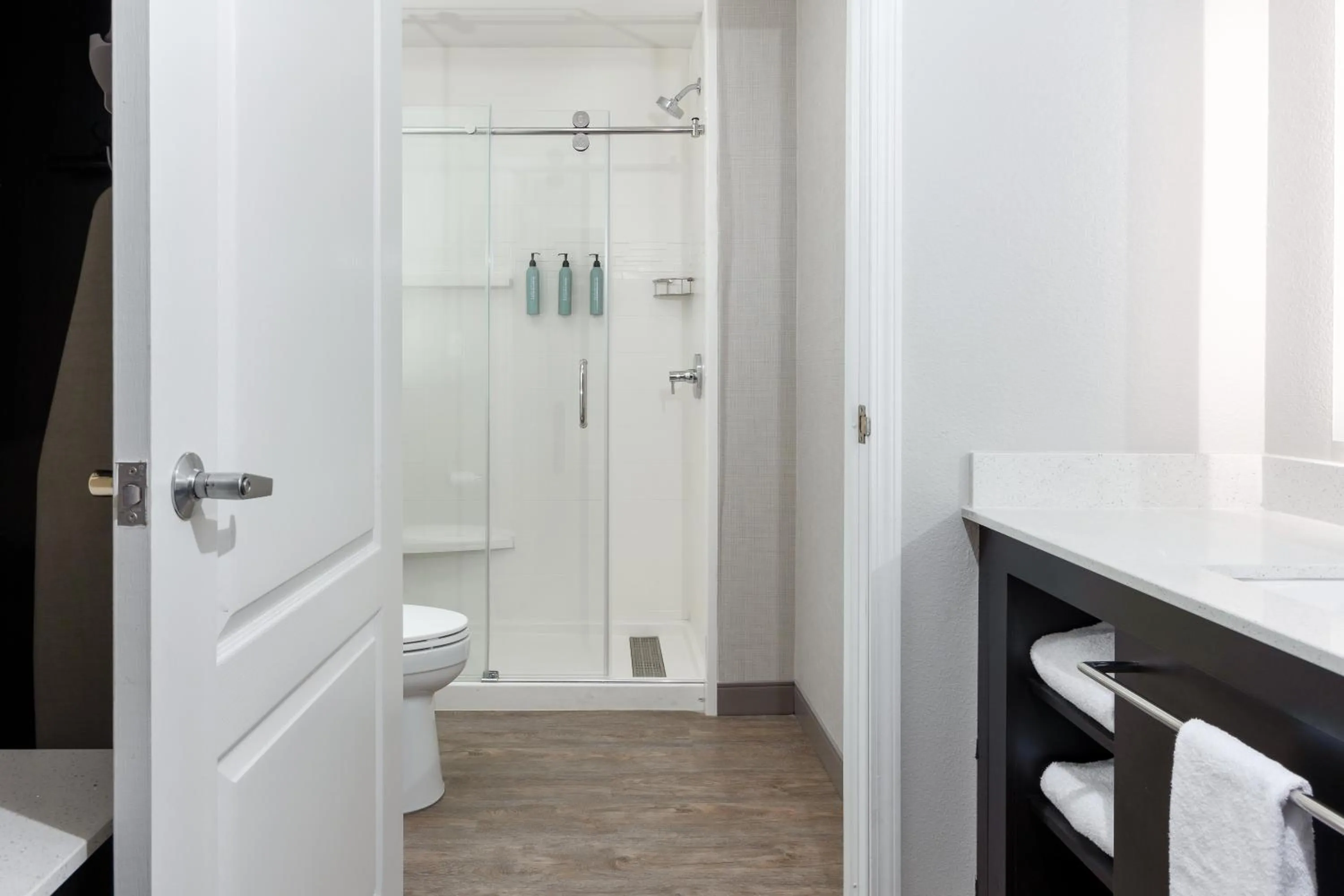 Shower in Residence Inn by Marriott Corona Riverside