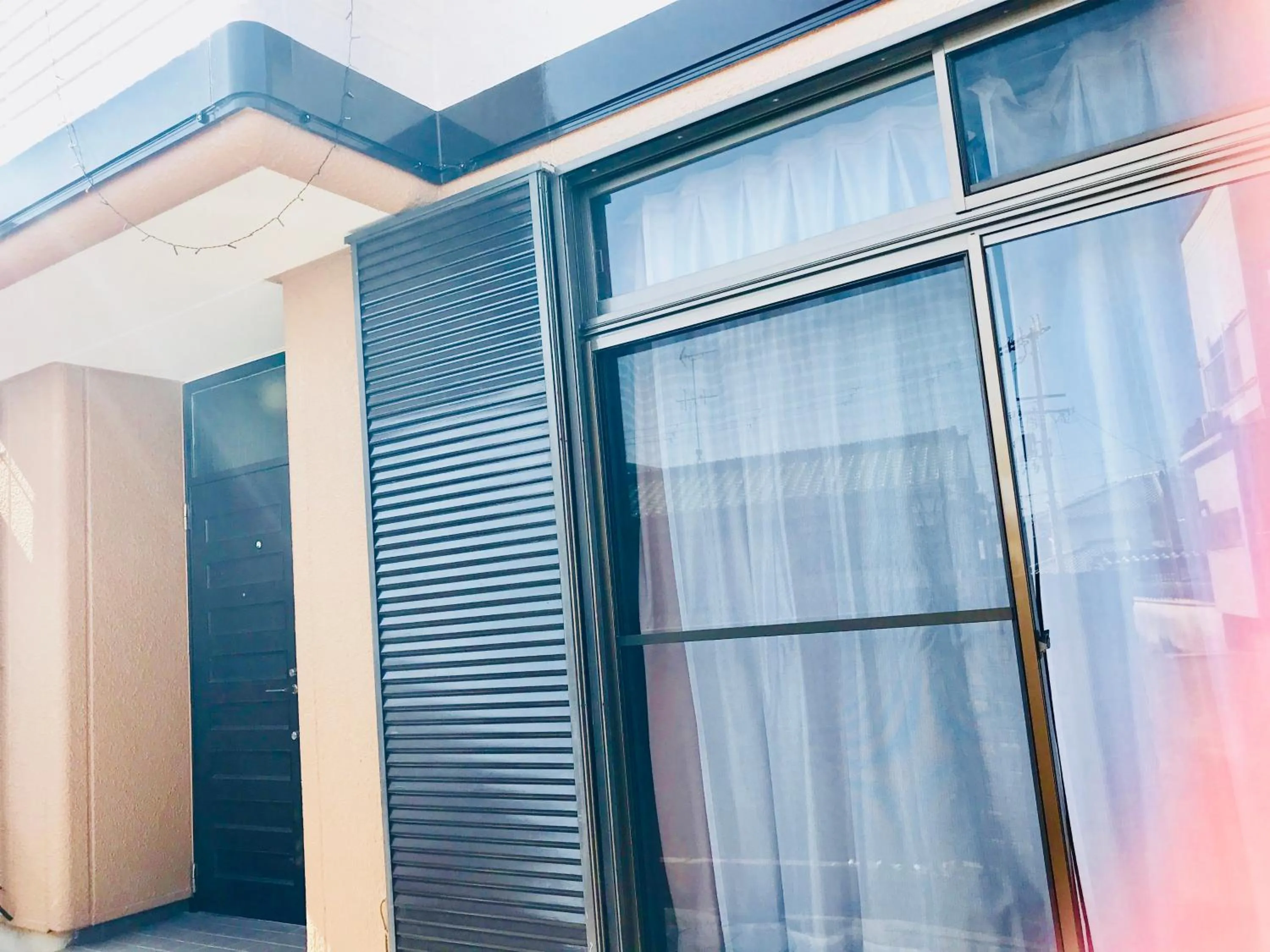 Facade/entrance in Minshuku Kaikeibo