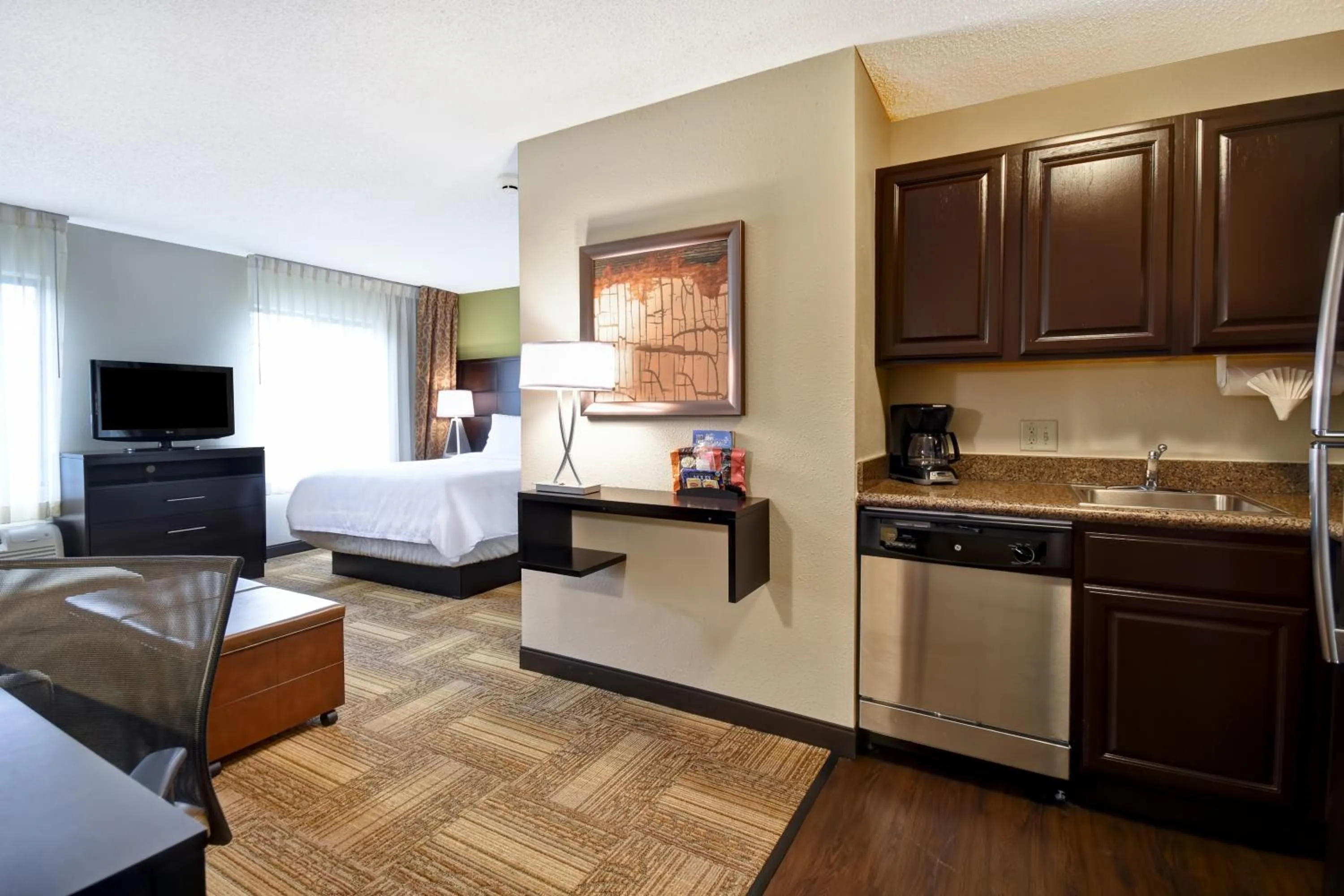 Photo of the whole room, Bed in Staybridge Suites Grand Rapids-Kentwood by IHG