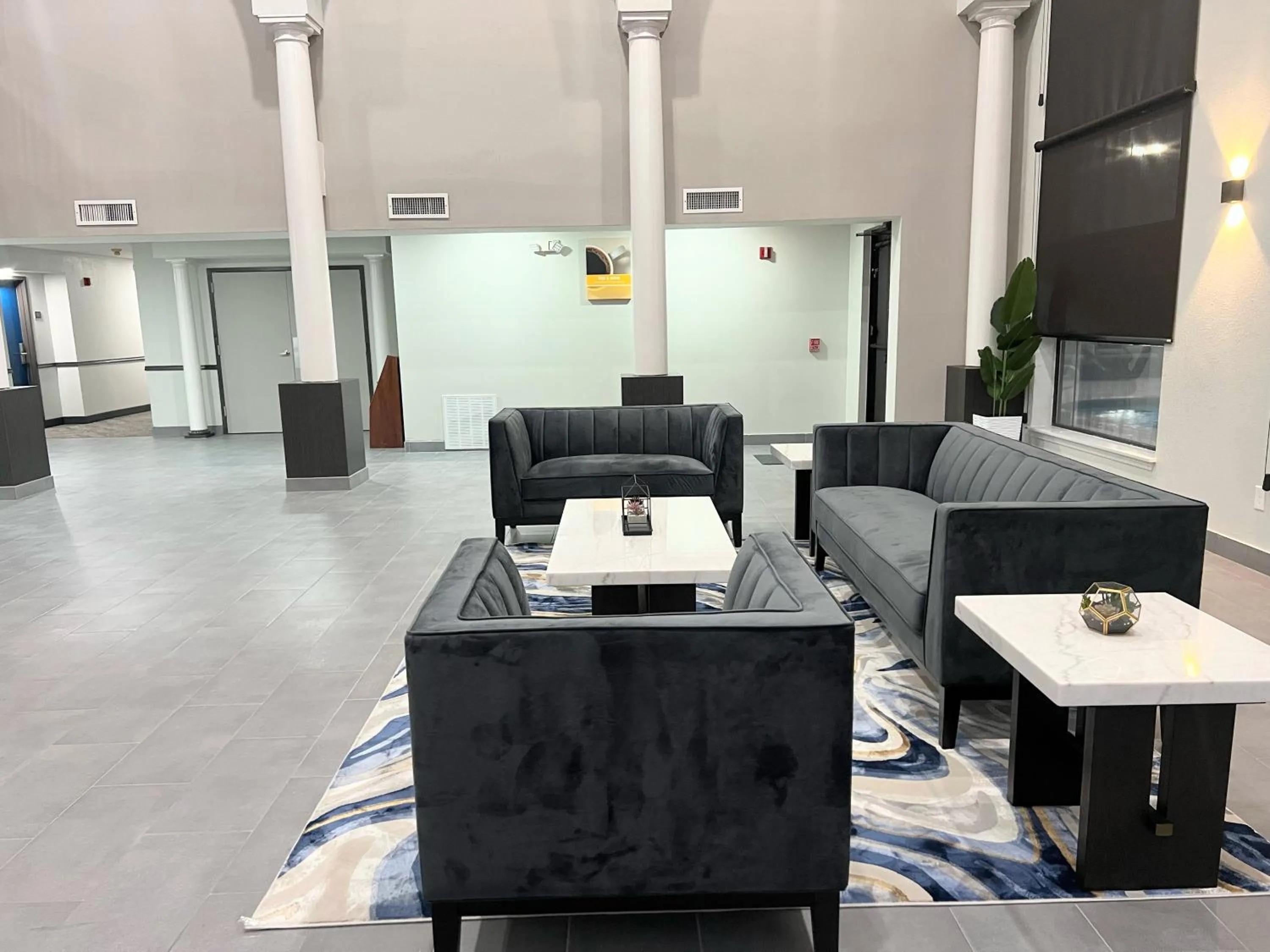 Lobby or reception in Motel 6-Brenham, TX