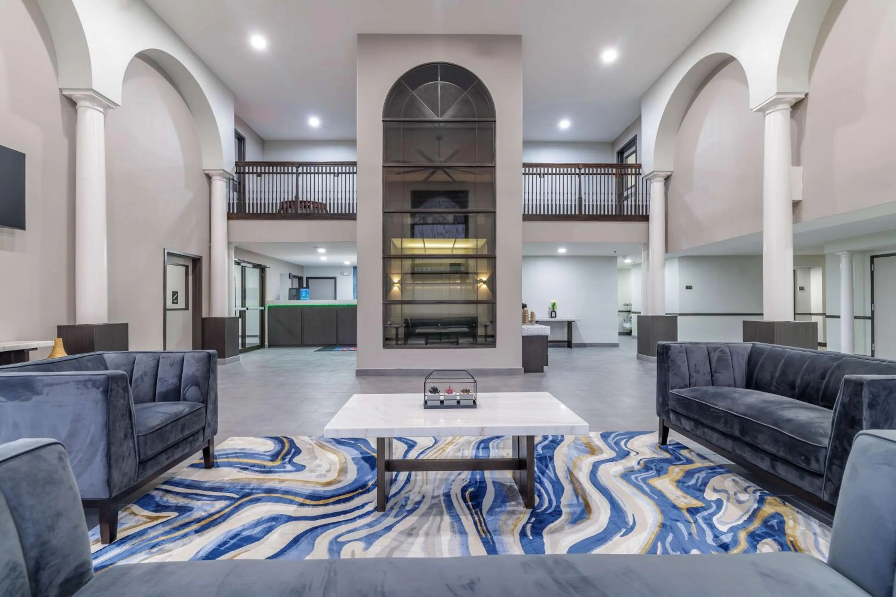 Lobby or reception in Motel 6-Brenham, TX