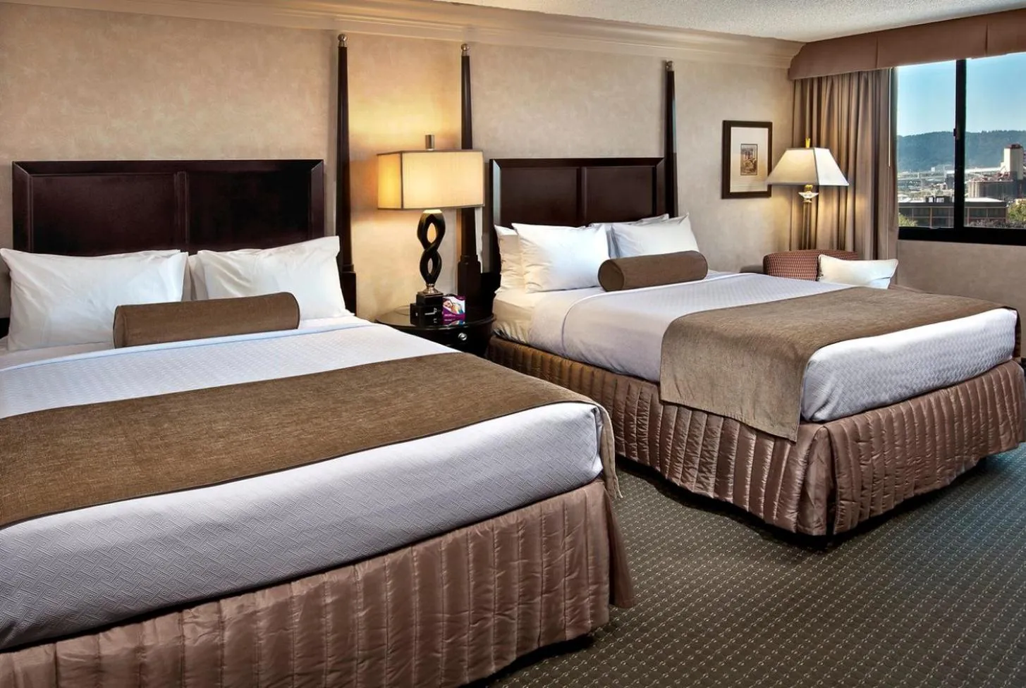 Photo of the whole room, Bed in Crowne Plaza Hotel Portland-Downtown Convention Center by IHG