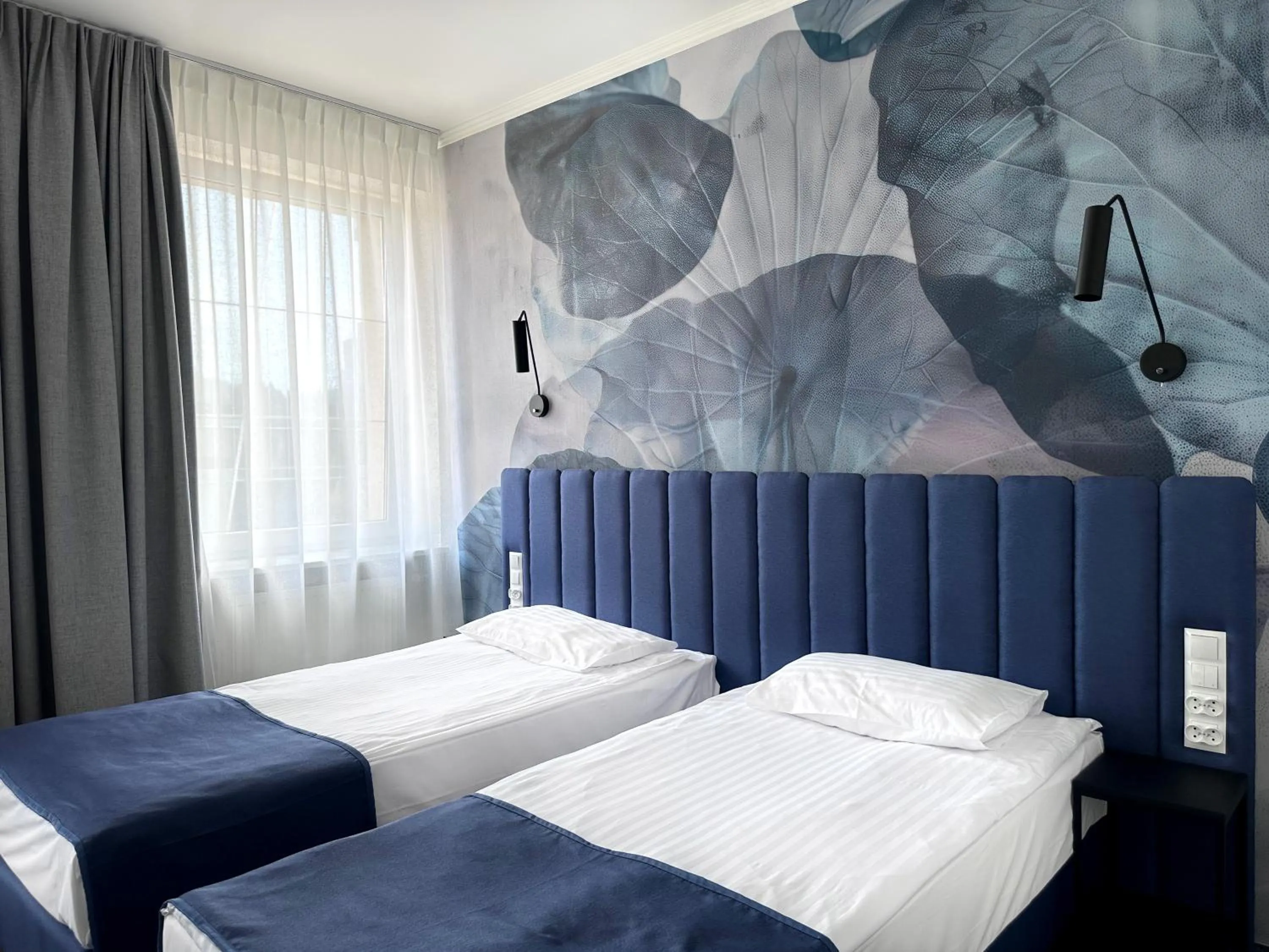 Bed in Hotel Szydłowski