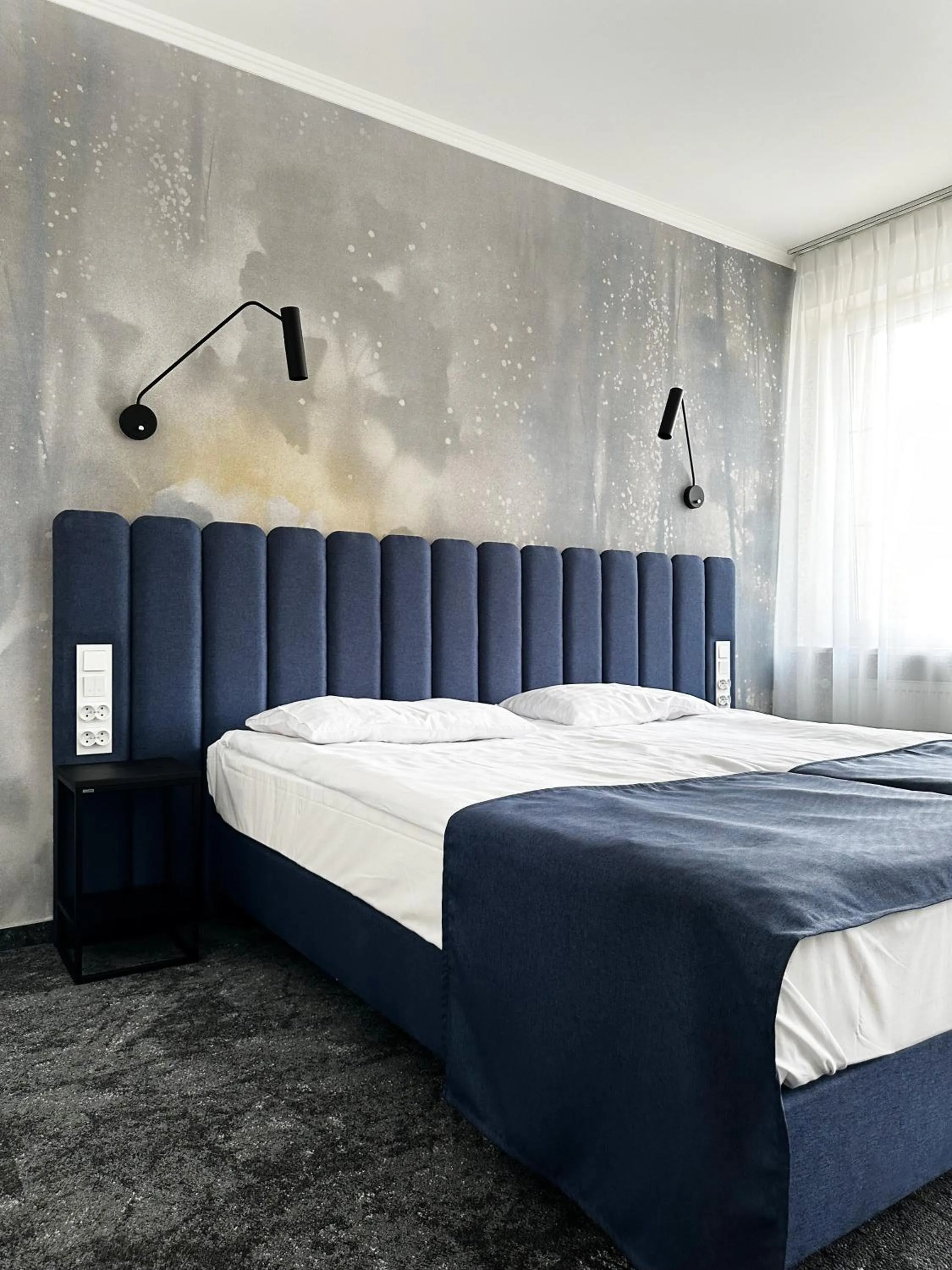 Bed in Hotel Szydłowski