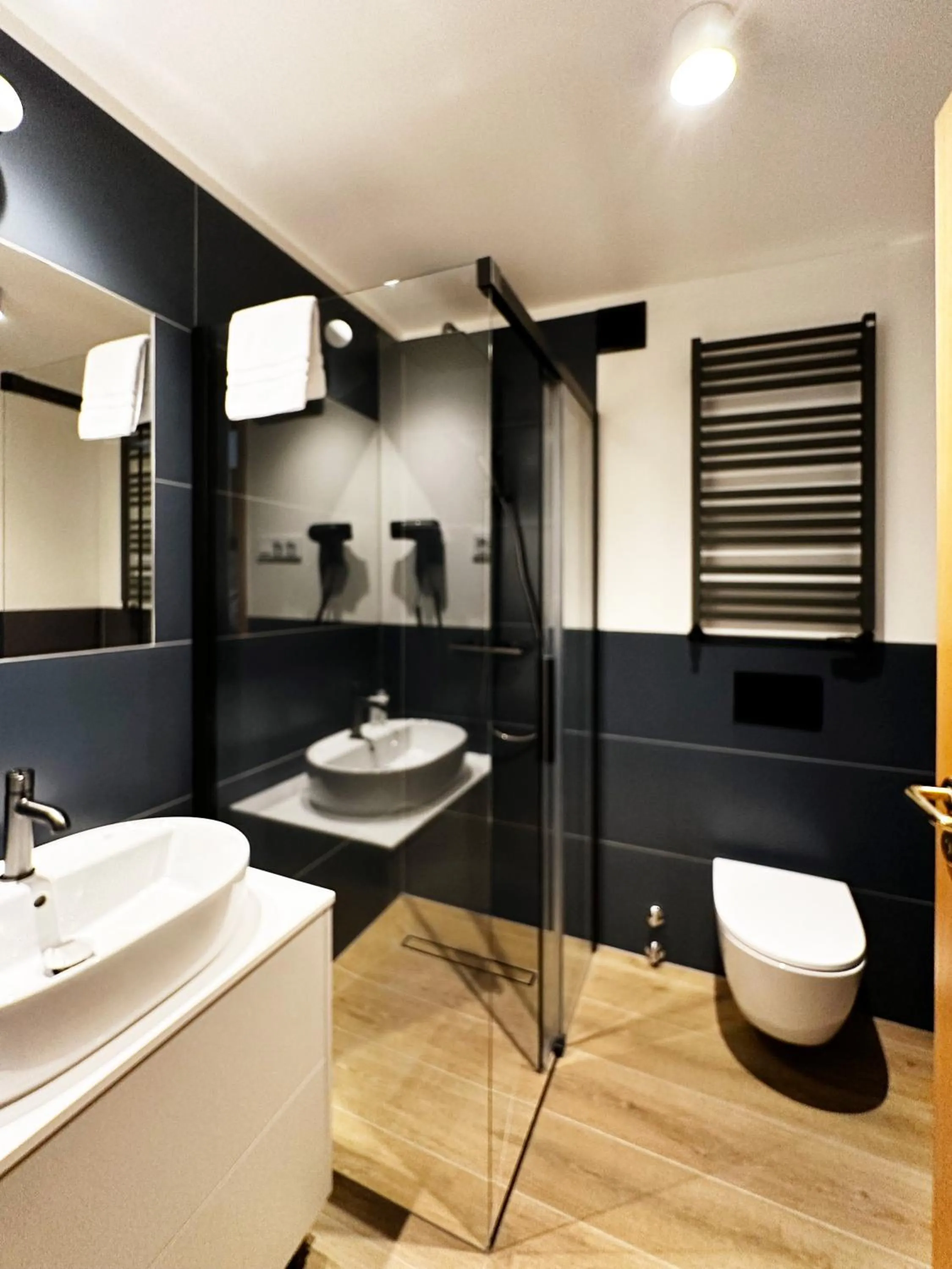 Shower in Hotel Szydłowski