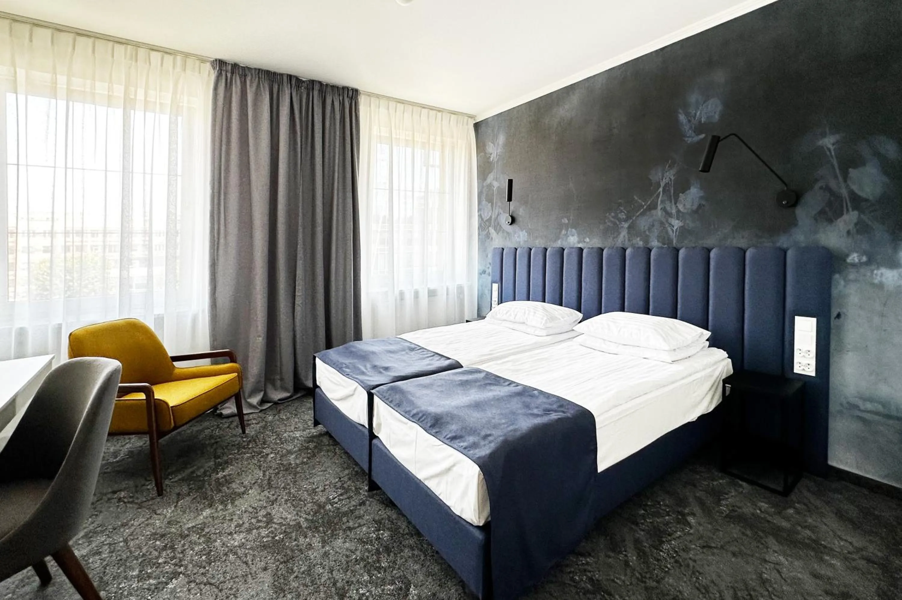 Bed in Hotel Szydłowski