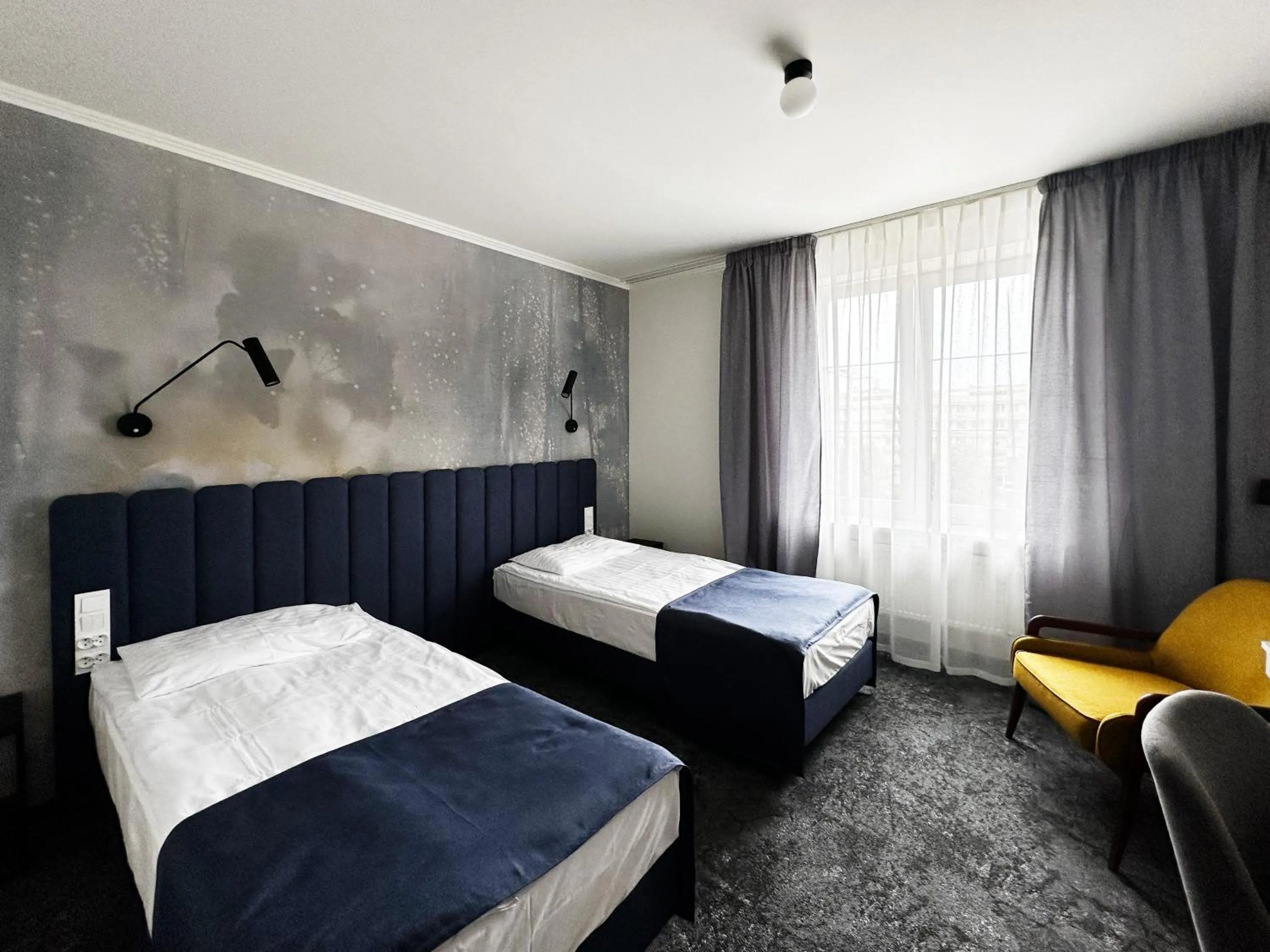 Bed in Hotel Szydłowski