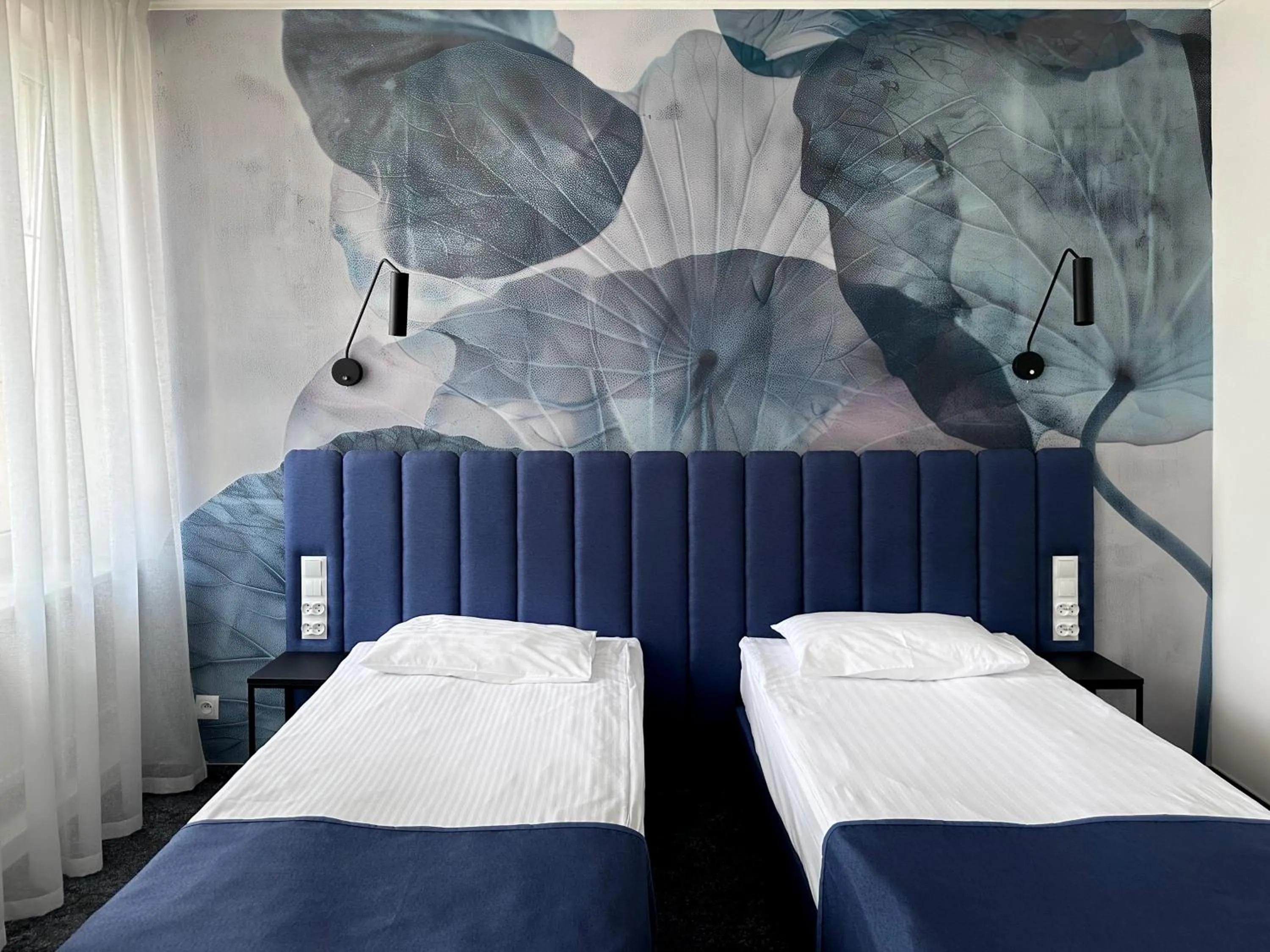 Bed in Hotel Szydłowski